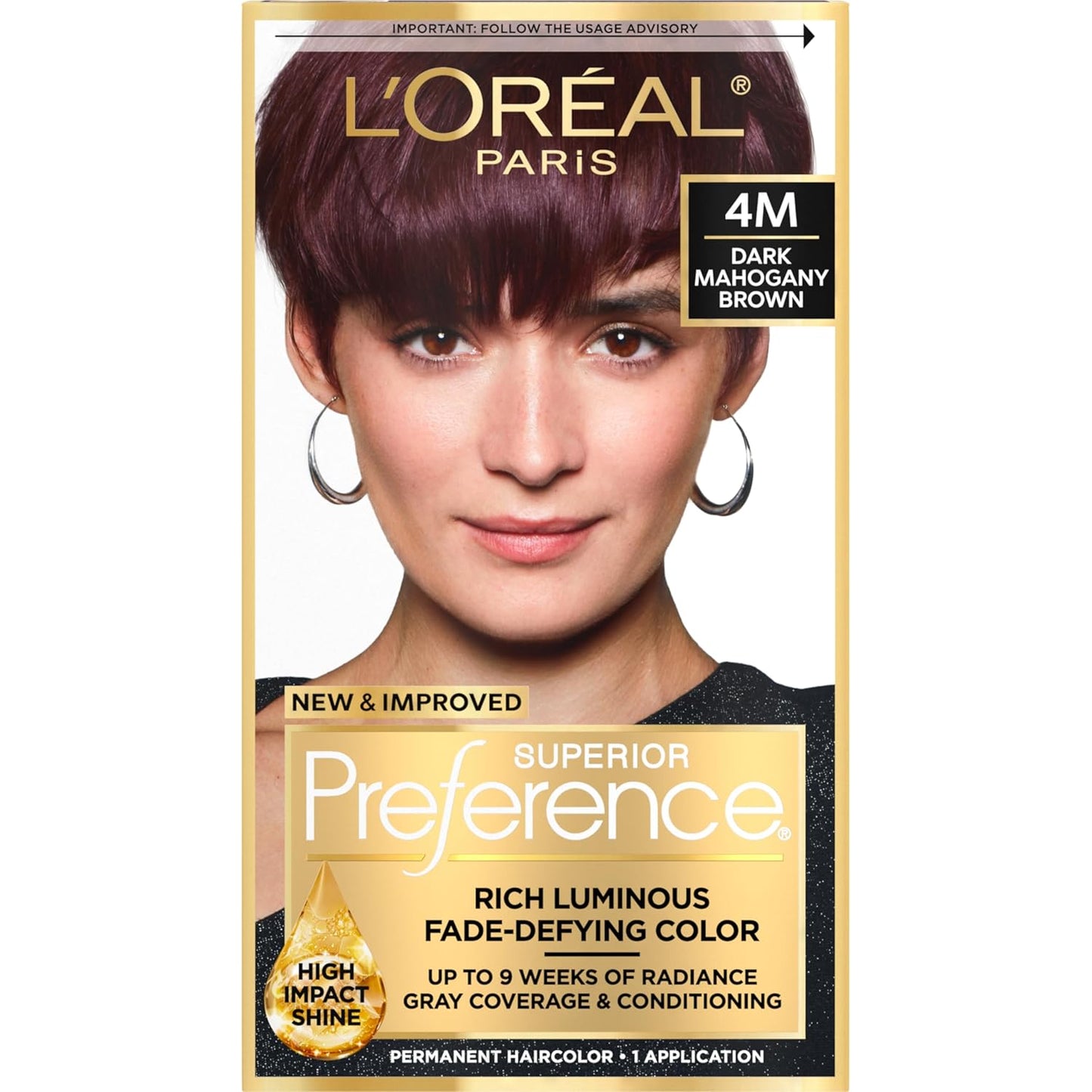 L'Oreal Paris Hair Color - Superior Preference Dark Ash Blonde 7A | Fade-Defying Permanent Dye for 9 Weeks of Radiance