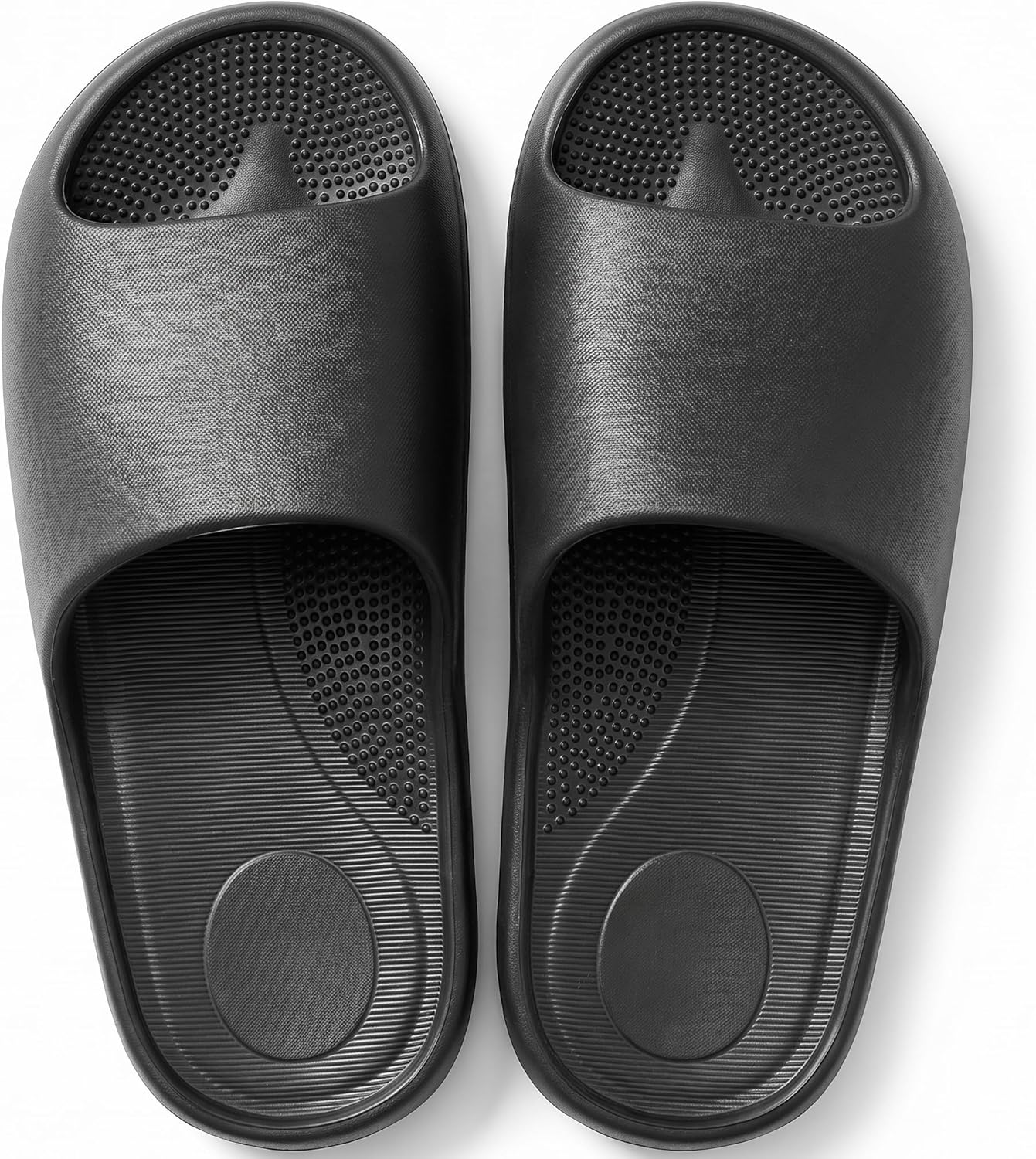 Shower Shoes for Women & Men - Non-Slip Quick-Drying Cloud Slides | Soft EVA with Arch Support for Gym, Pool & Indoor Use