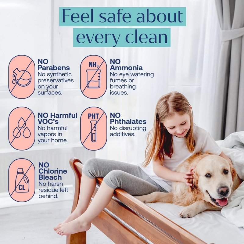 Fab Tab Tablet Cleaner, Multi-Purpose & Bathrom Cleaner for Eco-Concious Cleaning, Non Harmful & Chemical-Free Formula, Convenient Refills with 2 Glass Bottles, Luxury Hotel Scent (6 Refill Tablets)