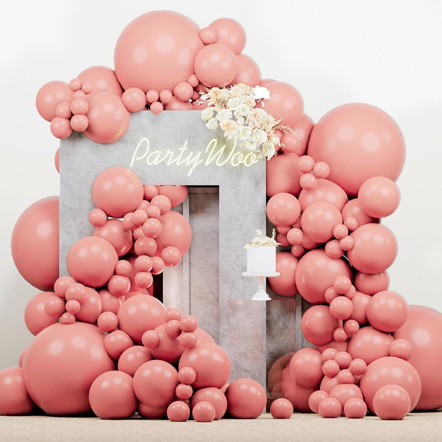 Black Balloon Arch Kit - 140 Pcs in 5-18 Inch Sizes for Baby Showers, Birthdays & Anniversaries | Elegant Black Decor