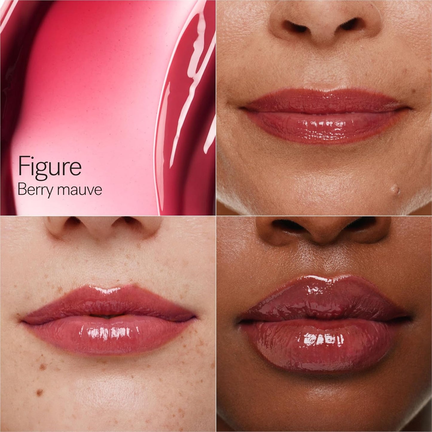 ILIA Overglaze Hydrating Lip Gloss - Plump & Smooth | Long-Lasting, High Shine | 24-Hour Hydration, Vegan (Figure)