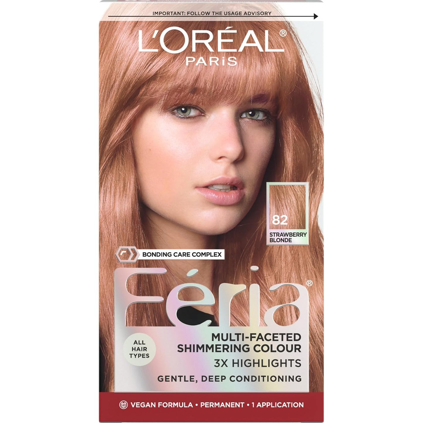L’Oreal Paris Feria Hair Color - High Intensity Jet Black Dye for 3X Highlights | 1 Kit