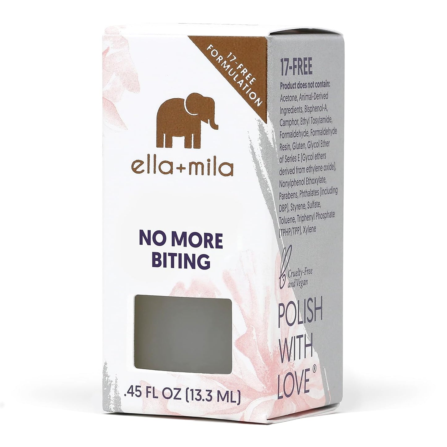 No Bite Nail Polish for Kids & Adults - Vegan Bitter Taste Treatment | Habit Breaker, Safe Formula