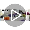 8Pcs UV Resistant Artificial Lavender Plants for Outdoor Decor