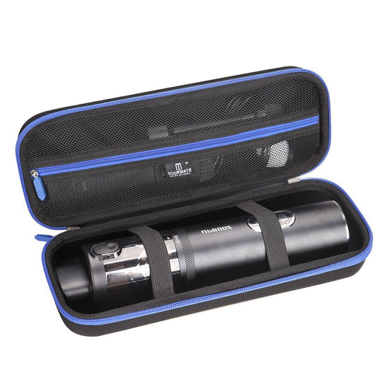 Tourmate Hard Storage Case for Upbooz/Vacuum/Minthouz/Dovety Vacuum Cordless - Travel Case for Portable Car Vacuum(Only Case)(Black & Blue)