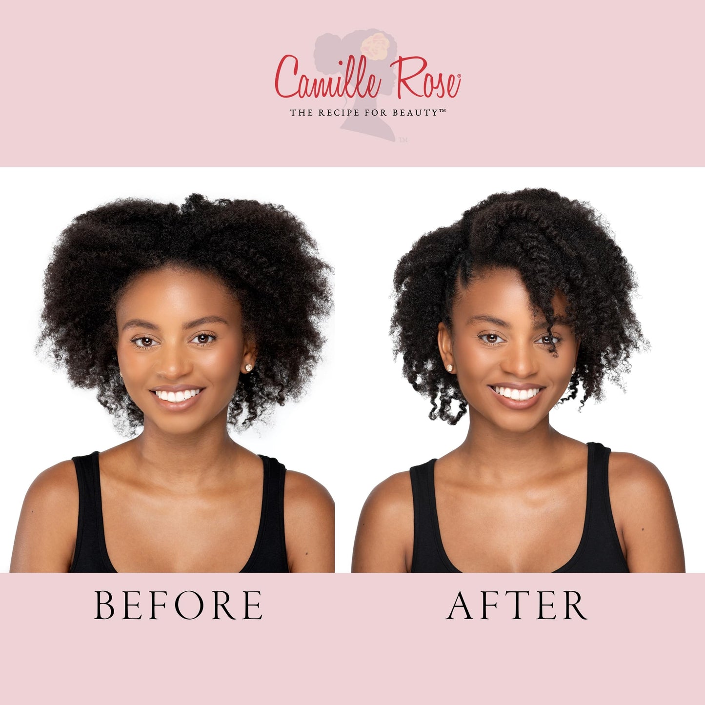 Camille Rose Black Castor Oil + Chebe Pure Strengthening Hair Oil – Nourishing Oils for Dry, Damaged High-Porosity Hair, 2 Fl Oz