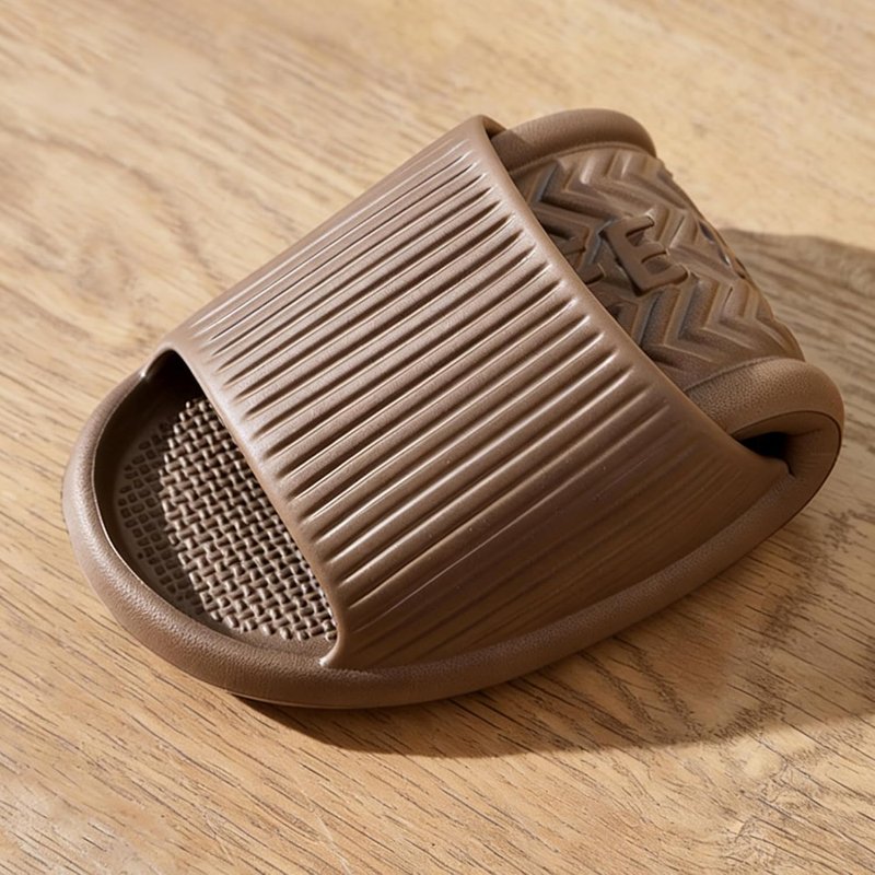 Foldable Shower Shoes - Portable Non-Slip Slippers for Travel | Lightweight EVA Quick-Drying Bathroom Slides