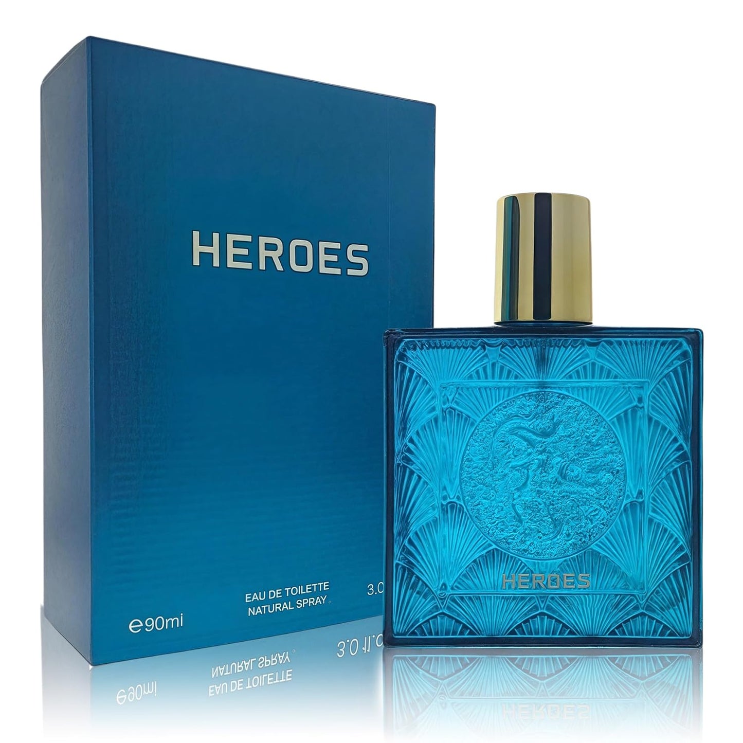 A CENTER Cologne for Men - 3.4 Fl Oz Alcohol-Free Eau de Toilette Spray | Bergamot, Amber & Vanilla Fragrance