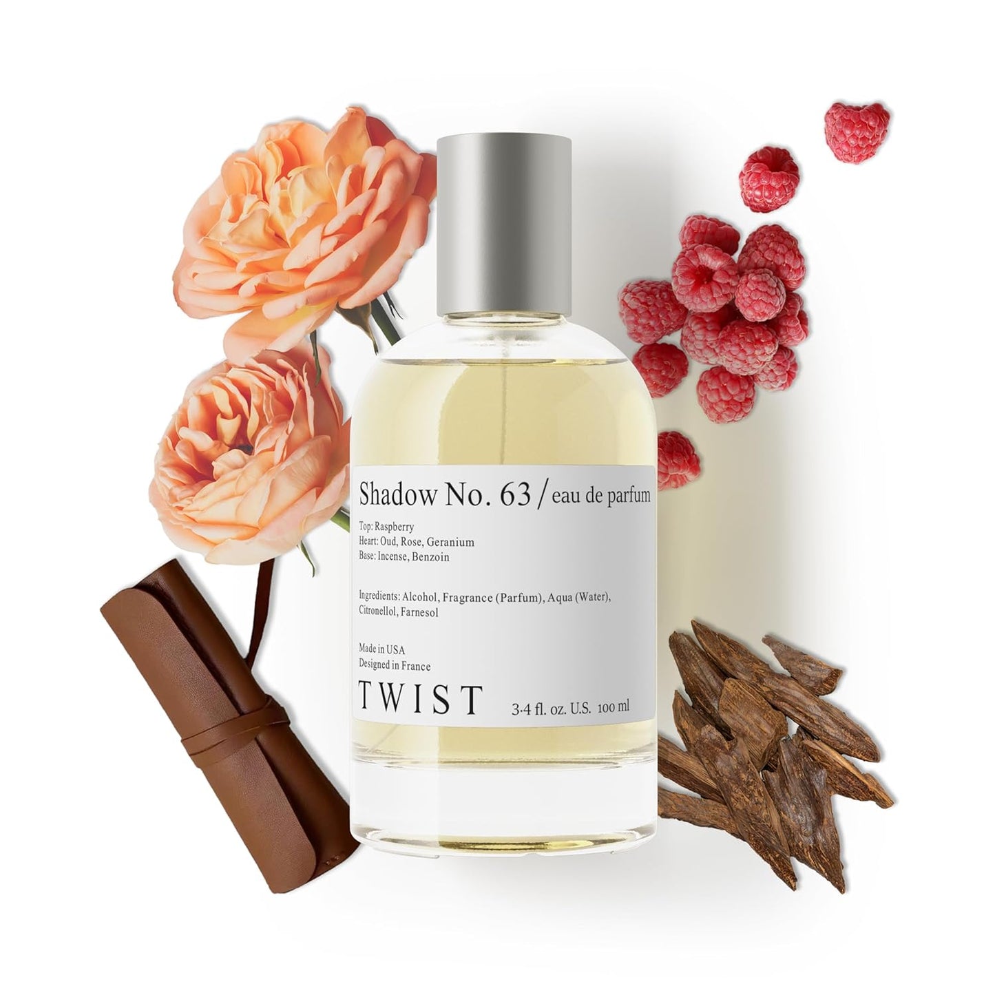 Eau De Parfum Inspired by Burberry Her - Long-Lasting Strawberry & Vanilla Fragrance Spray | 100 ml | Vegan & Clean Ingredients