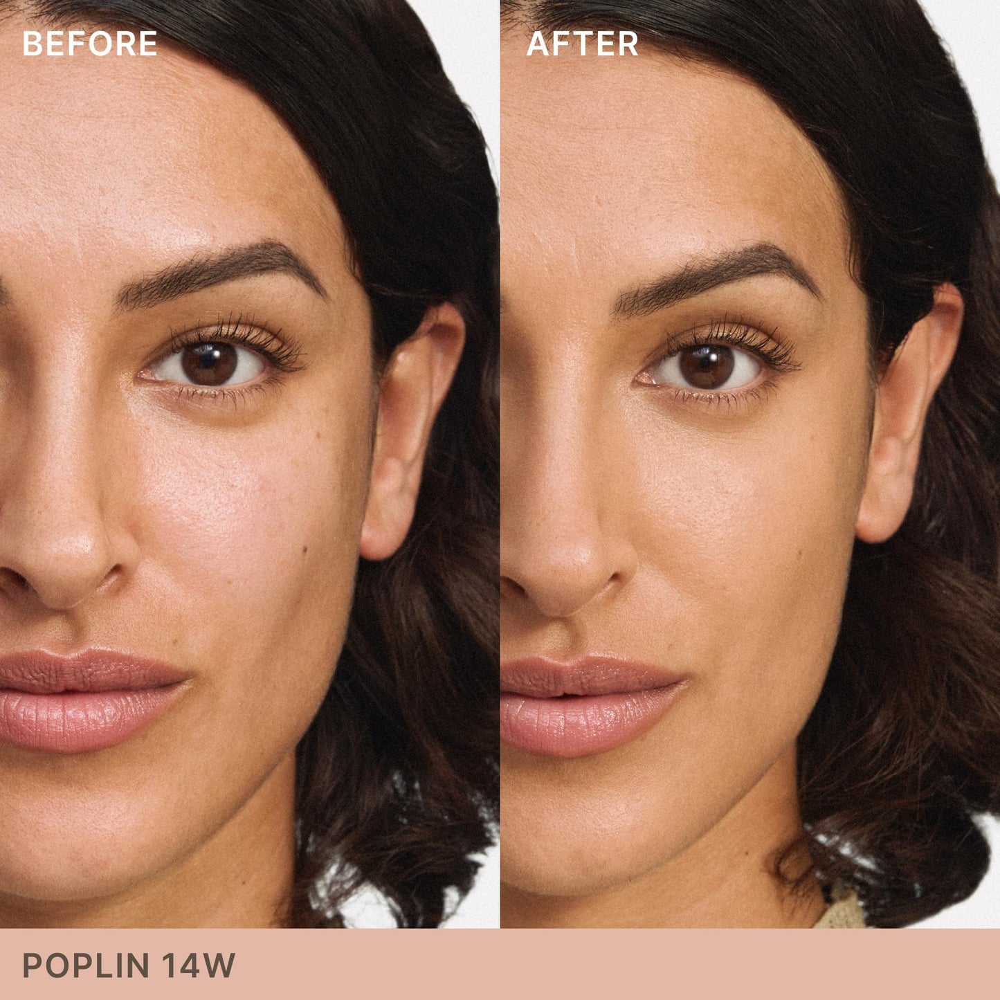 ILIA - Skin Blur Serum Concealer | Self-Setting 12-Hour Wear | Medium Coverage | Crease-Resistant | Hydrating | Safe for Sensitive Skin, Clean, Cruelty-Free & Vegan (14W Poplin, 0.2 fl oz | 6 ml)
