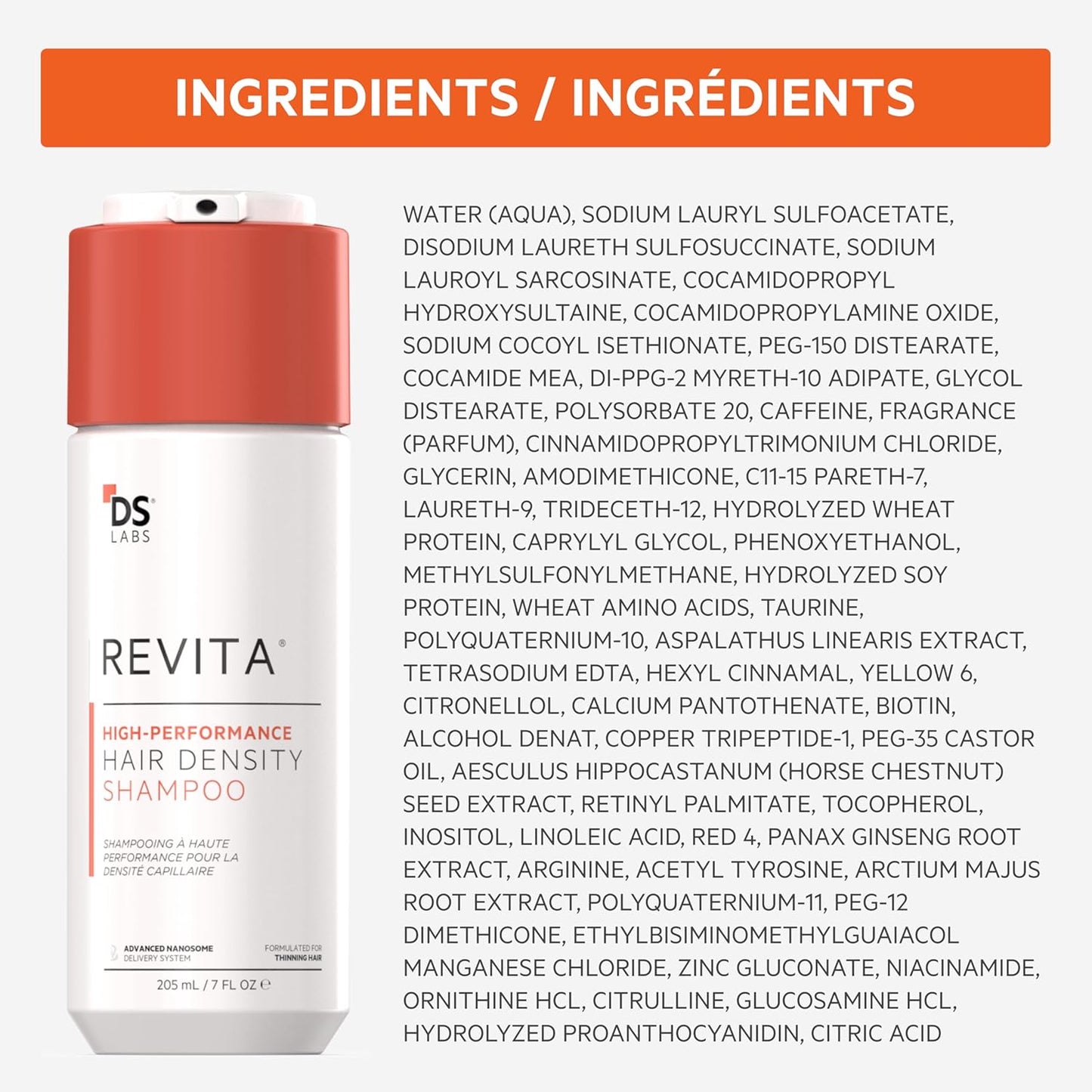 Revita Shampoo for Men & Women - Scalp Refreshing Cleanse | Volumizing, Sulfate-Free, 500 mL Refill Pouch