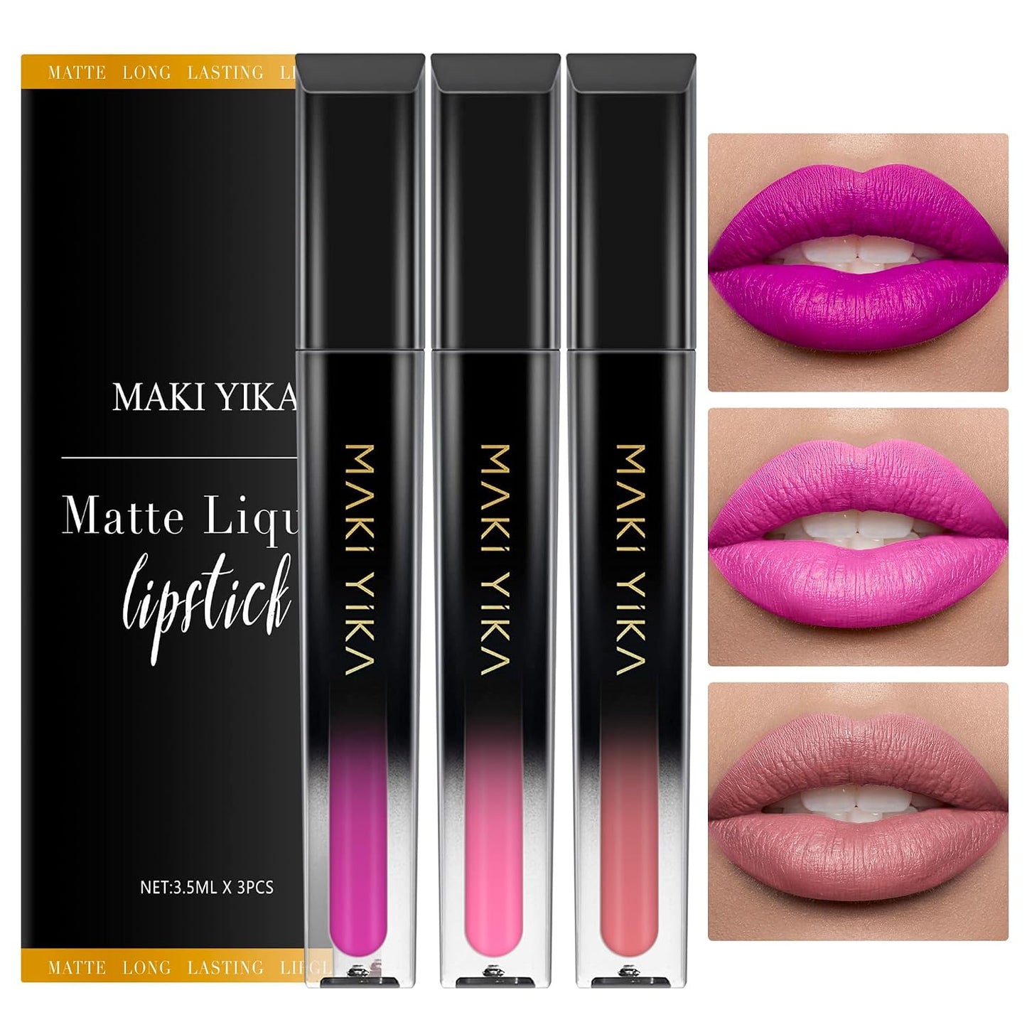Burgundy Red Lipstick for Women - Long Lasting, No Smudge Matte Liquid | Transferproof & Cruelty-Free