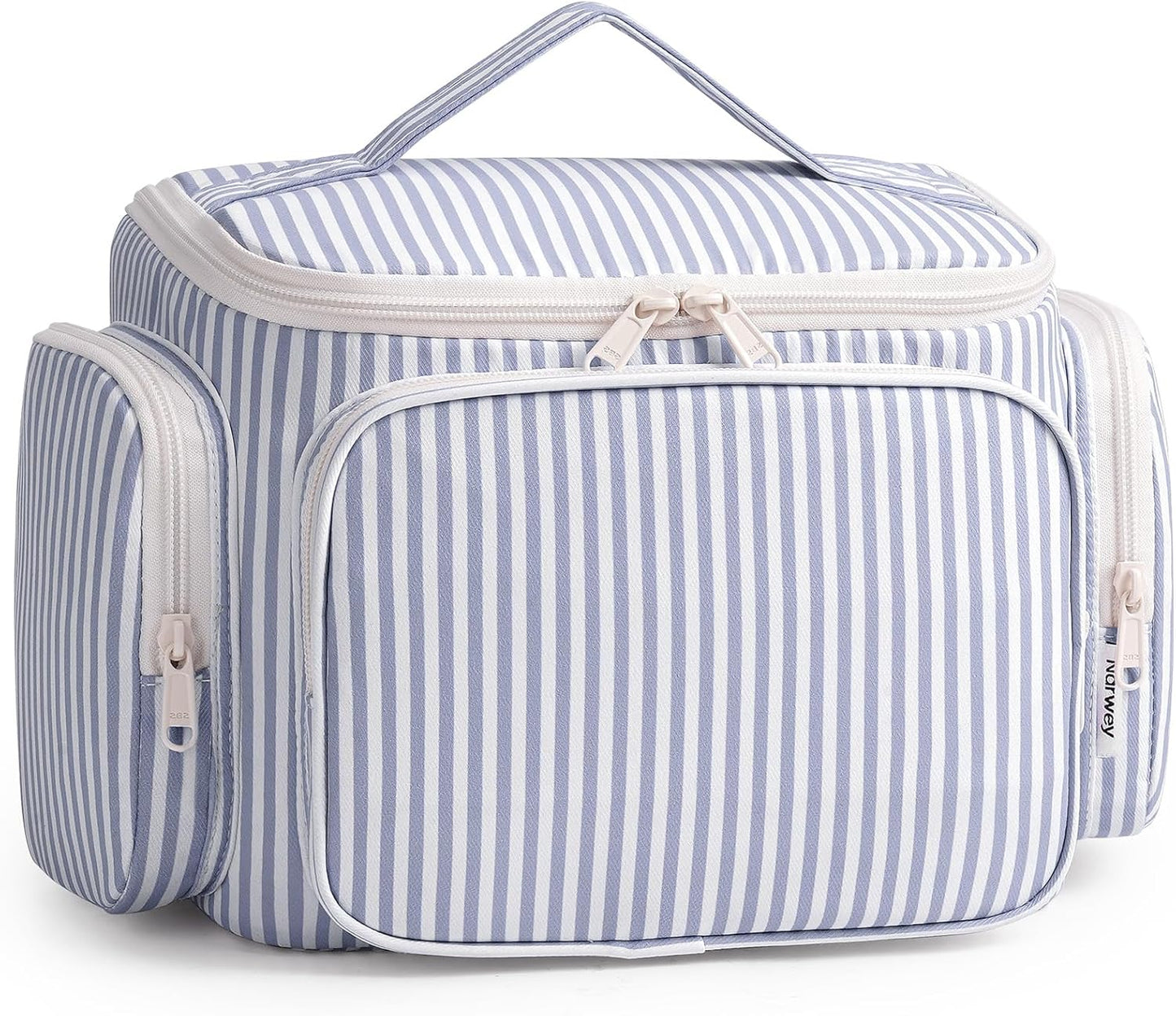 Hanging Travel Toiletry Bag for Women - Large Cosmetic Organizer with Wet Pocket | Portable Makeup Storage