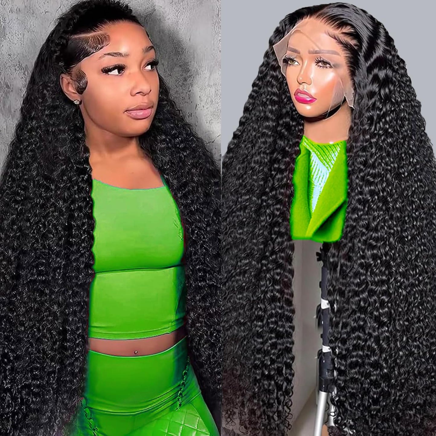 Deep Wave Bob Wig - 200 Density HD Lace Front Human Hair | Glueless Short Curly 12 Inch for Black Women