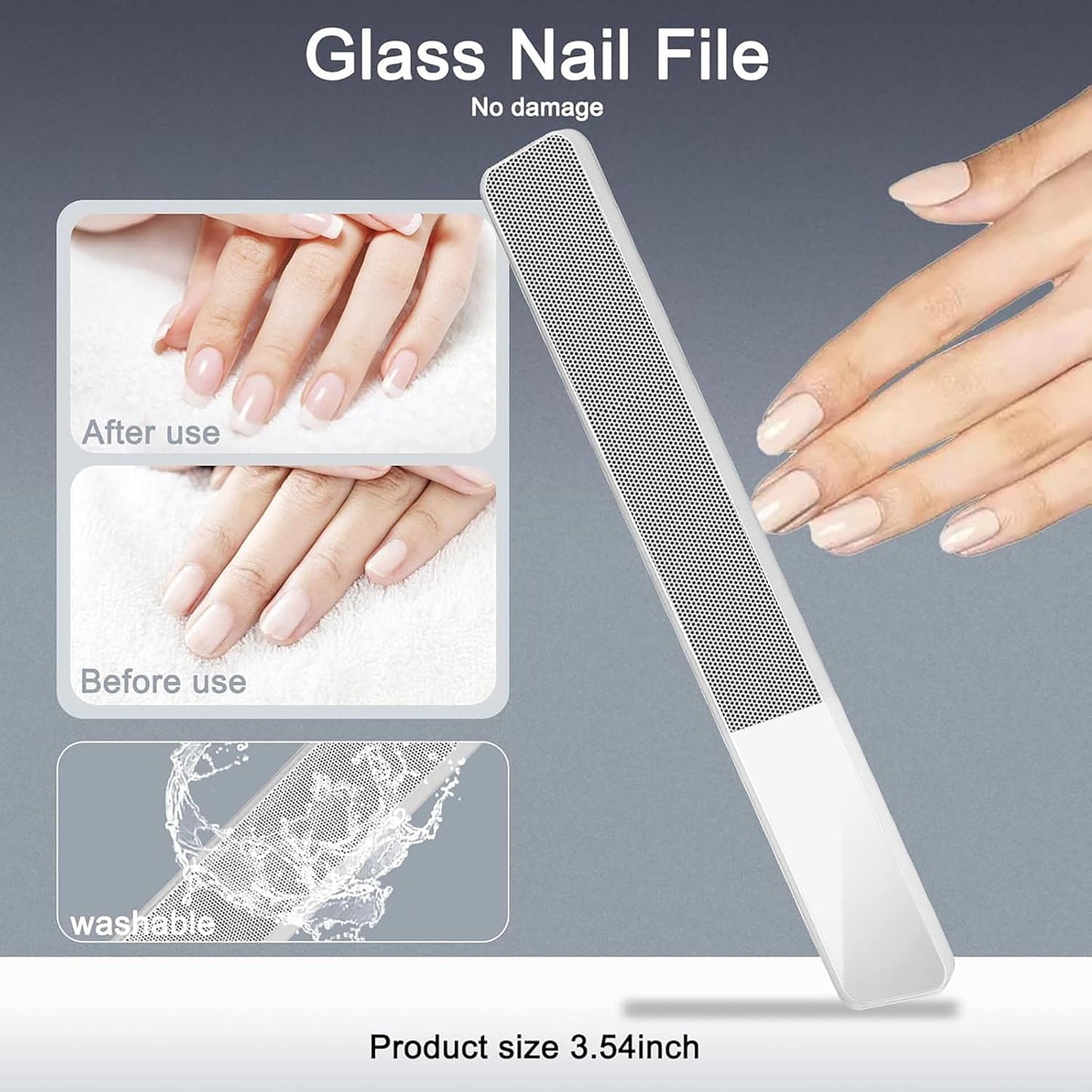 Thick Toenail Clippers for Seniors - Heavy Duty Nail Clippers with Wide Jaw Opening | Silver Finish