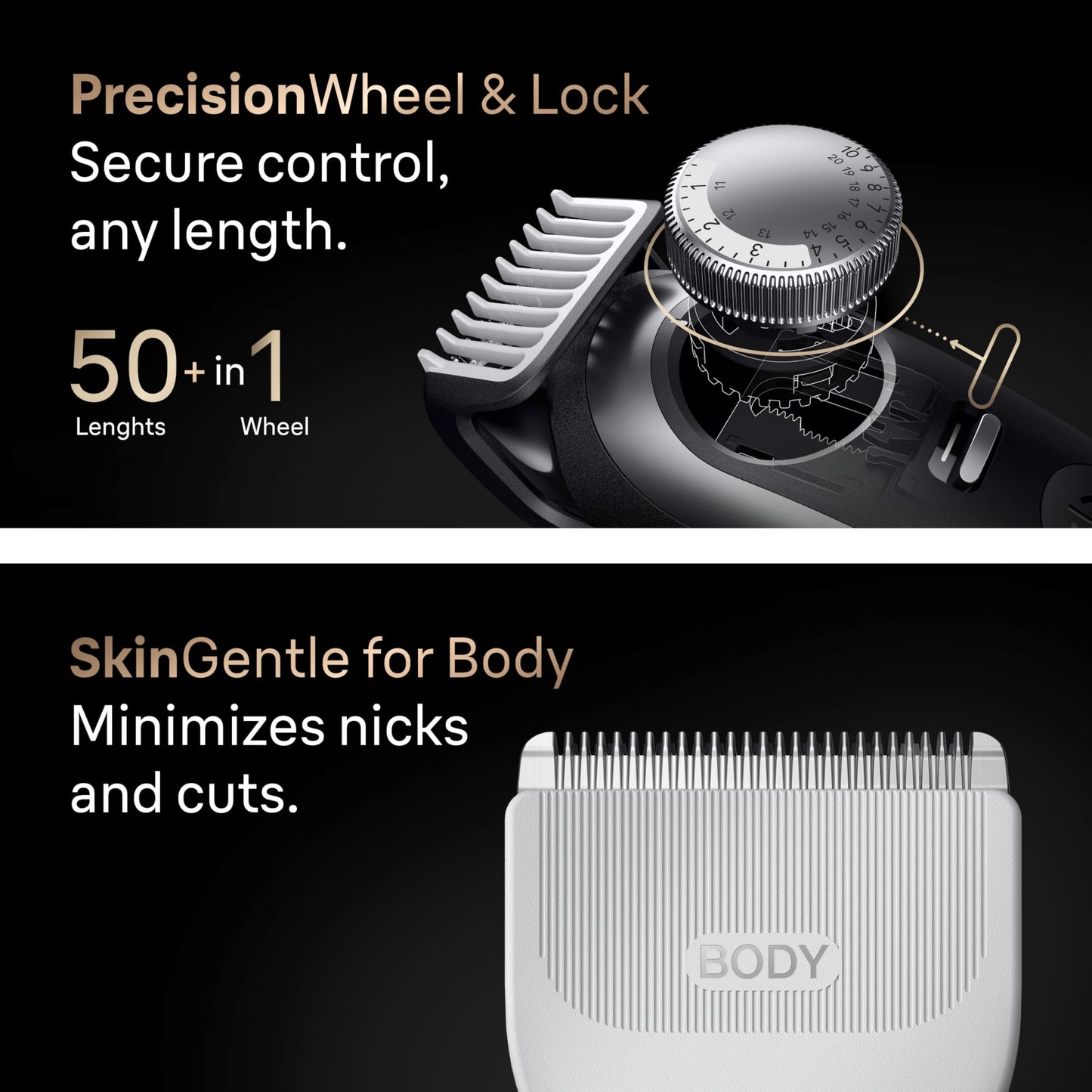Braun All-in-One Series 9 PRO Men's Electric Beard Trimmer, Hair Clipper, Shaver & Razor for Face, Hair & Body, AIO 9570 with Gillette Labs Razor, Cordless