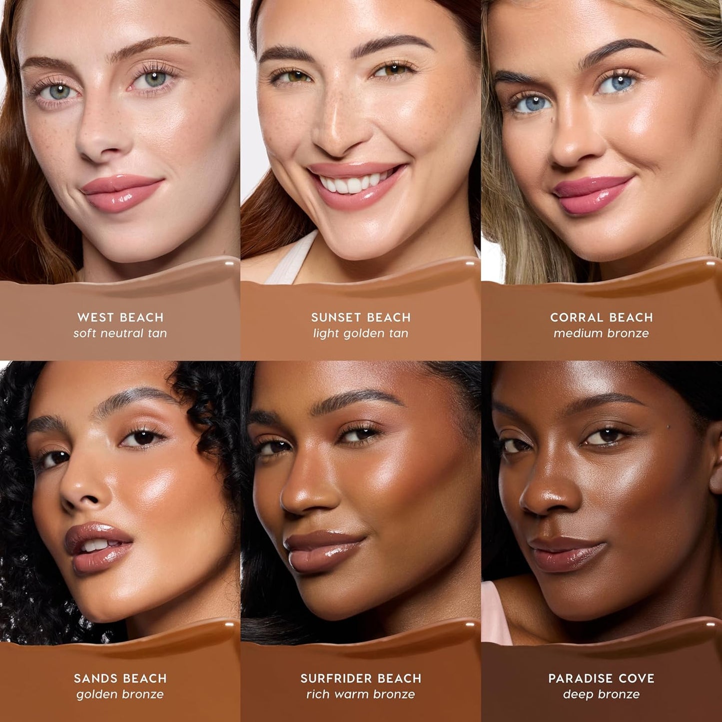 ColourPop Liquid Bronzer - Buildable Lightweight Face Contour | Hydrating Formula with Squalane & Vitamin E - Cool Toned Deep Bronze (0.27 oz)