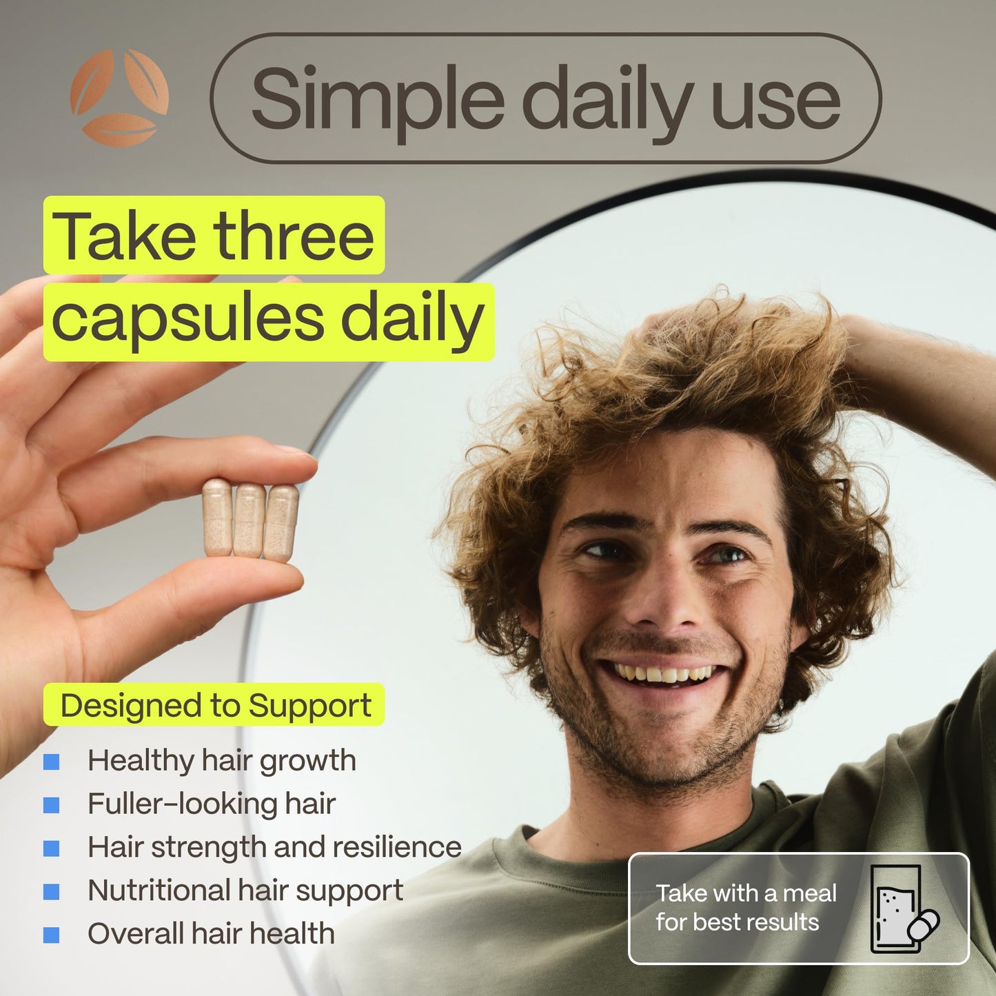 FoliGROWTH® Hair Growth Supplement for Women & Men | For Thicker, Fuller Hair | American Hair Loss Association Approved | Supports Thinning Hair