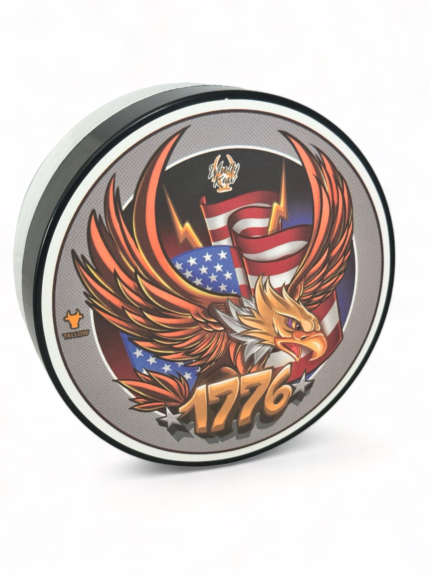 1776 Shaving Soap. Donkey Milk, Water Buffalo Milk, Whey Proteins, Tallow, Hops Extract. Osmanthus, Benzoin, Labdanum, Grapefruit, Artemisia, Tarragon, Patchouli, Musk, Tonka Bean, Cedarwood