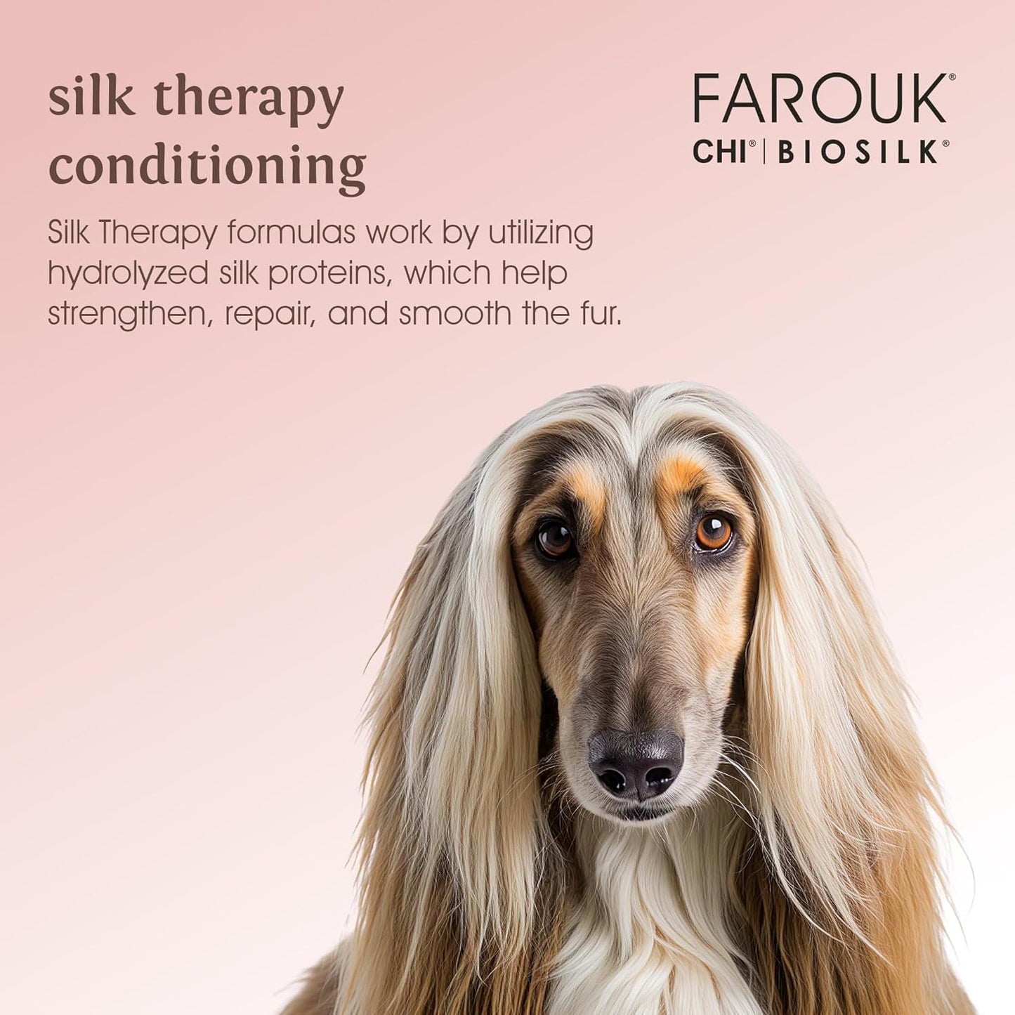 BioSilk for Dogs Silk Therapy Detangling Spray - Jasmine & Honey Scent | 8 fl oz, Paraben-Free, pH Balanced