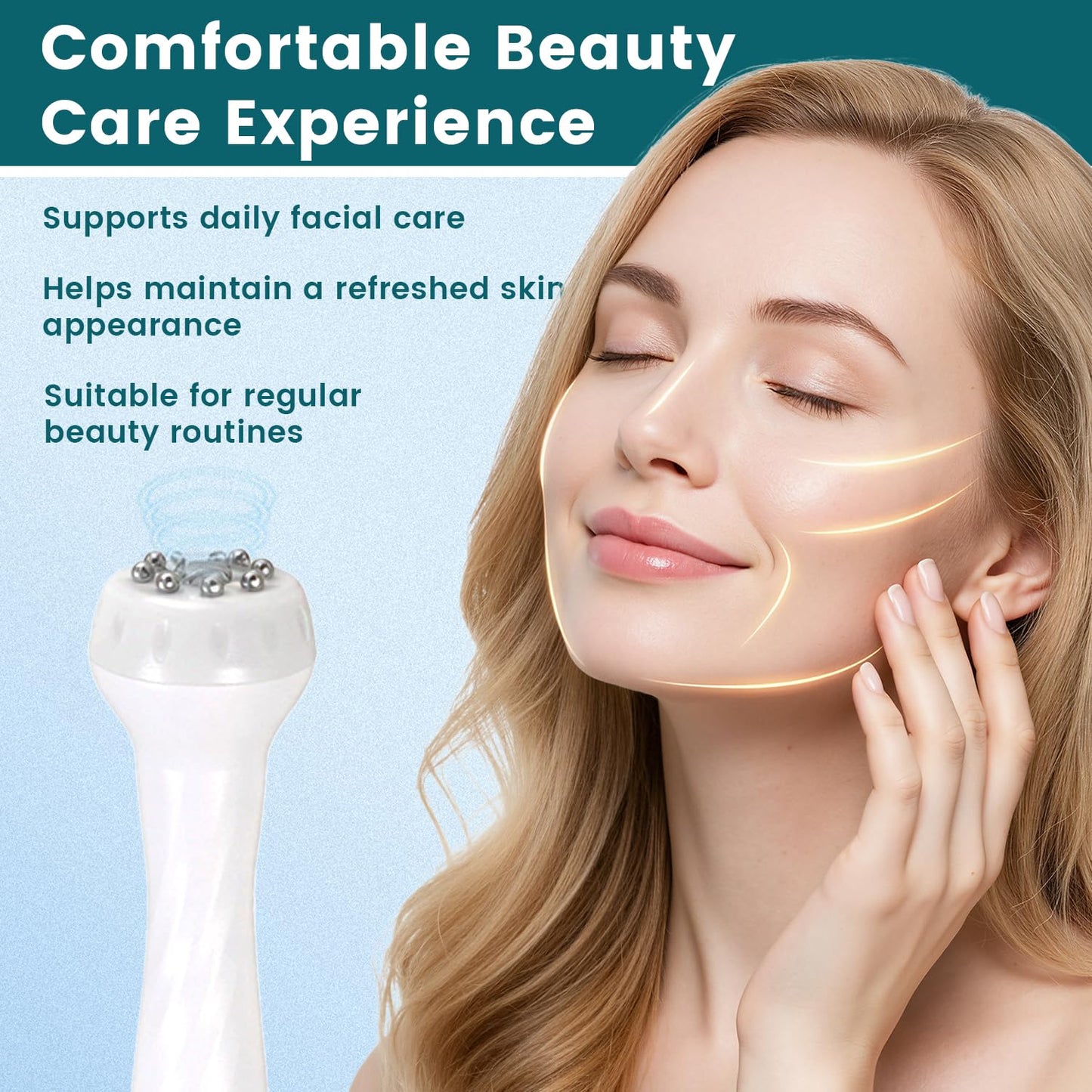 7 in 1 Facial Machine for Skin Care, Hydro Facial Machine with Vacuum Extraction & LED Mask, Deep Cleansing & Hydration Beauty Device for Home Use