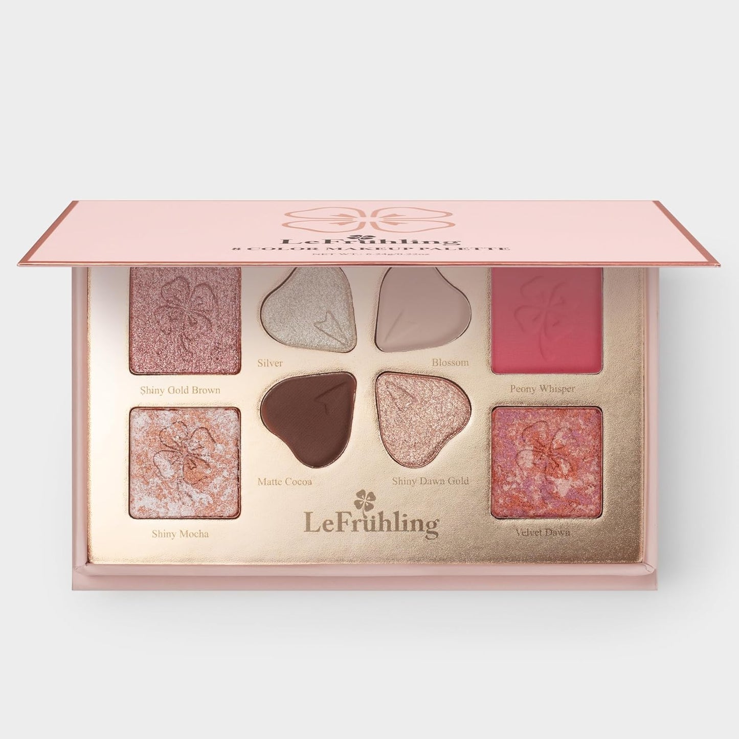 Baked Makeup Palette - Full Size Travel-Friendly, High Pigment | Shimmer, Matte, Bronzer, Blush, Eyeshadows