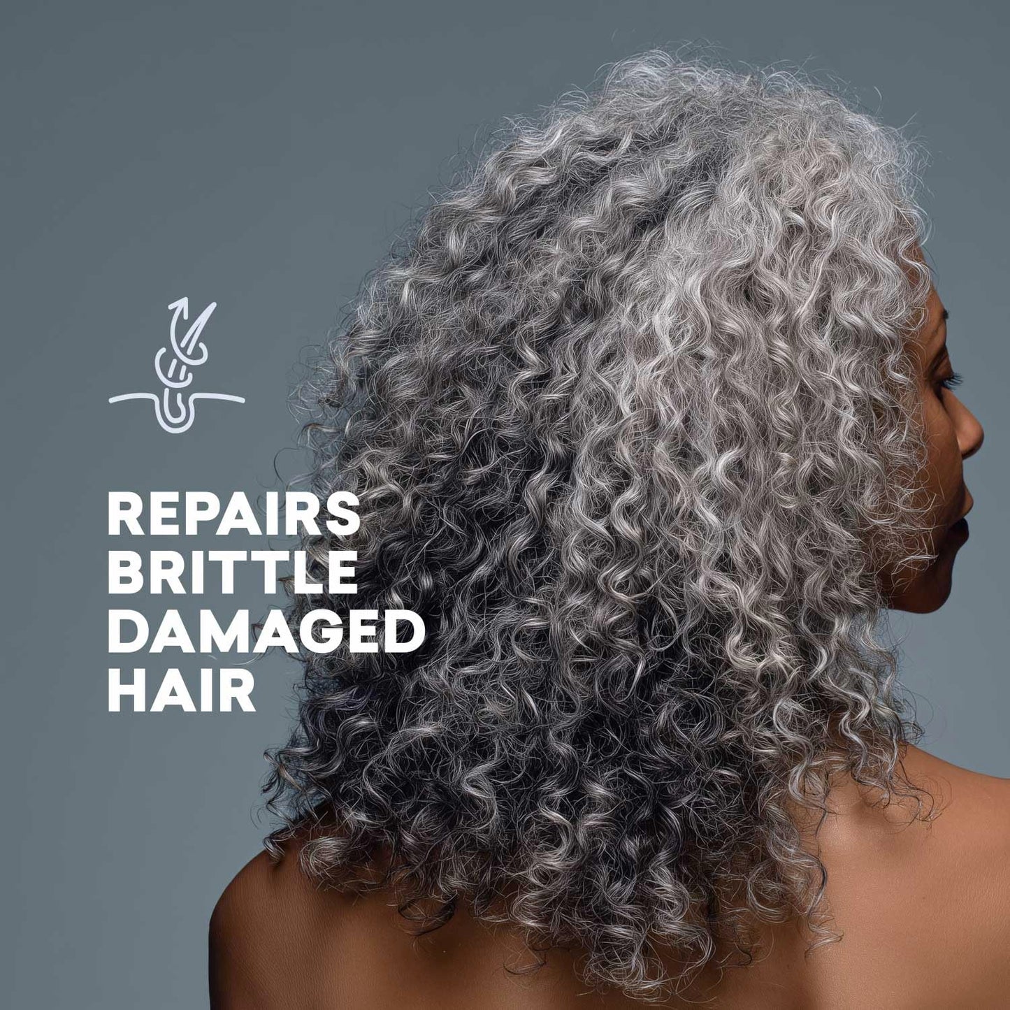 Gray Hair Shampoo and Conditioner Set - Natural Formula for Healthy Gray Hair | 16 oz Each