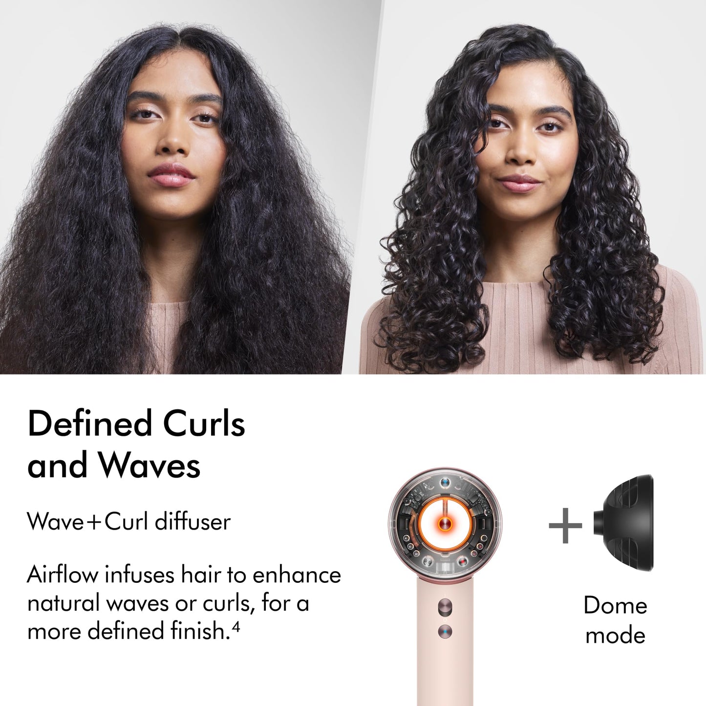 Limited Edition Dyson Supersonic Nural™ Hair Dryer in Ceramic Apricot and Topaz