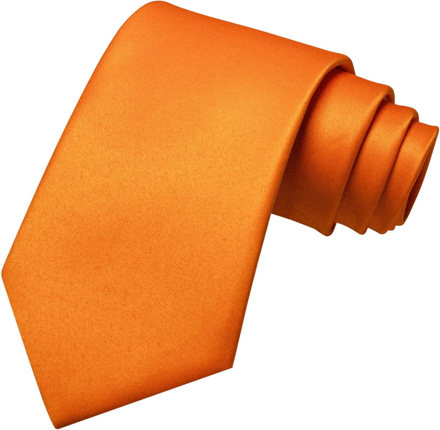 Solid Color Tie for Men - Business & Wedding Necktie | Elegant Design