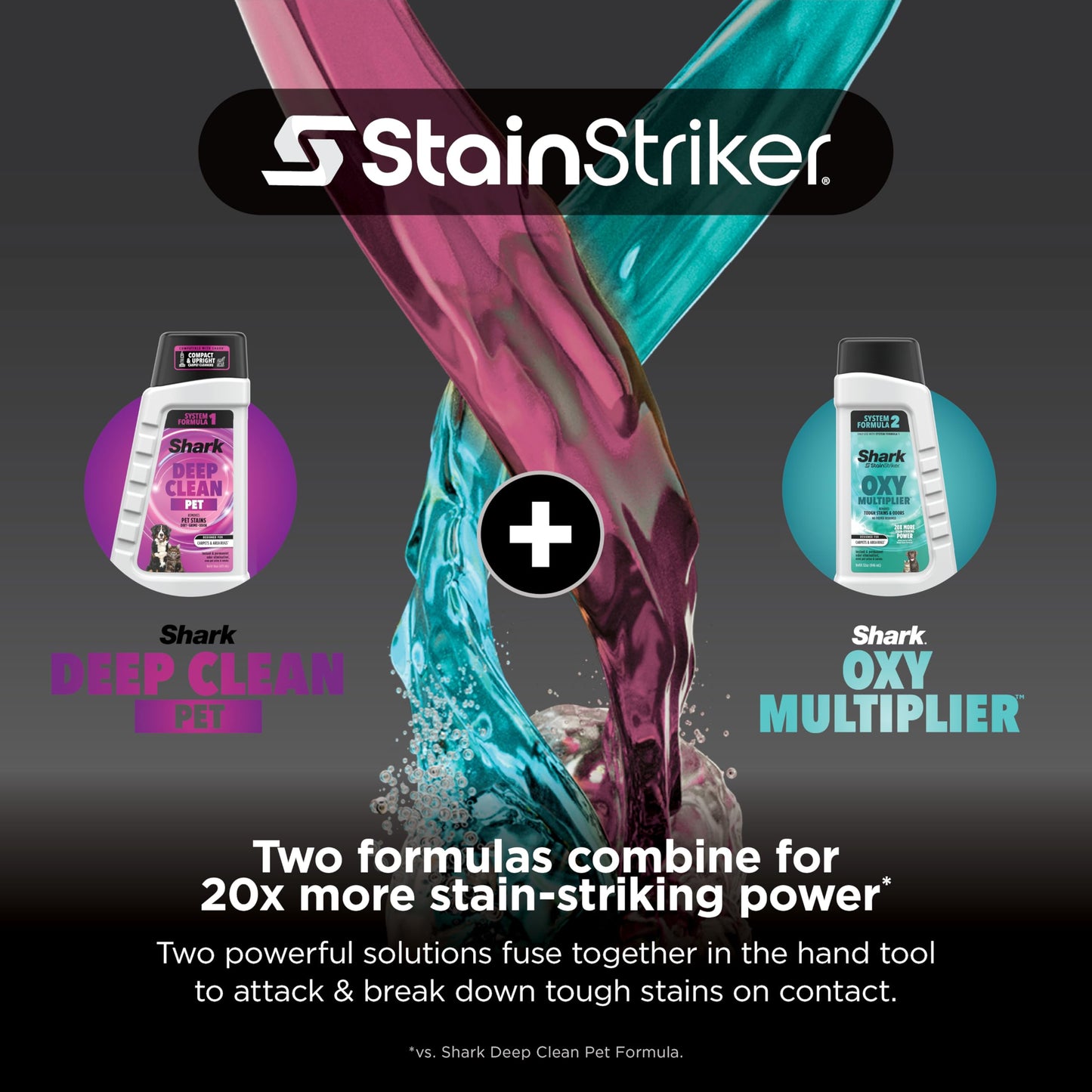 Shark StainStriker HairPro | Portable Carpet, Upholstery & Rug Cleaner | 4 Tools | Self Cleaning | Perfect for Pets | Ultra-Powerful Stain & Odor Remover | Pet & OXY Solutions | Copper | PX251