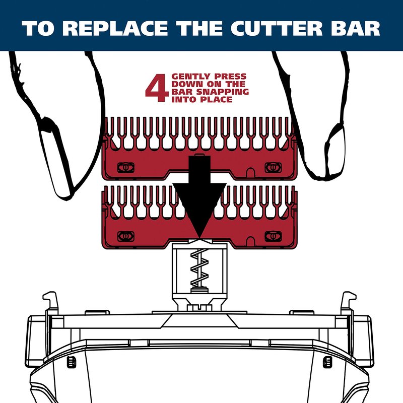 Wahl Replacement Shaver Foil & Cutter Bars for 7061 Series Shaver - Model 7045-2301