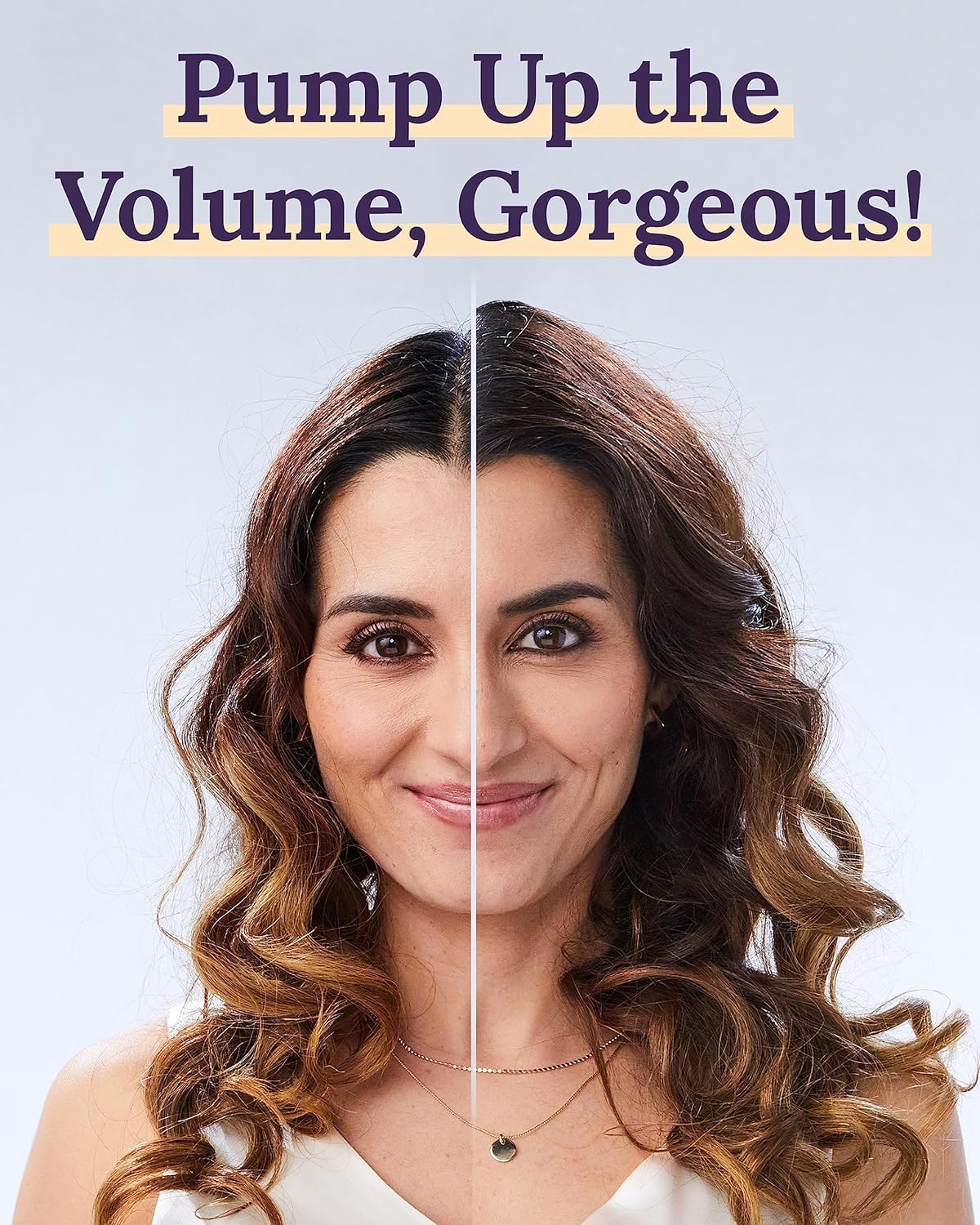 Keranique Volumizing Shampoo & Conditioner Set | Hair Repair & Growth Support with Keratin, Biotin & Niacinamide - Lightweight Formula