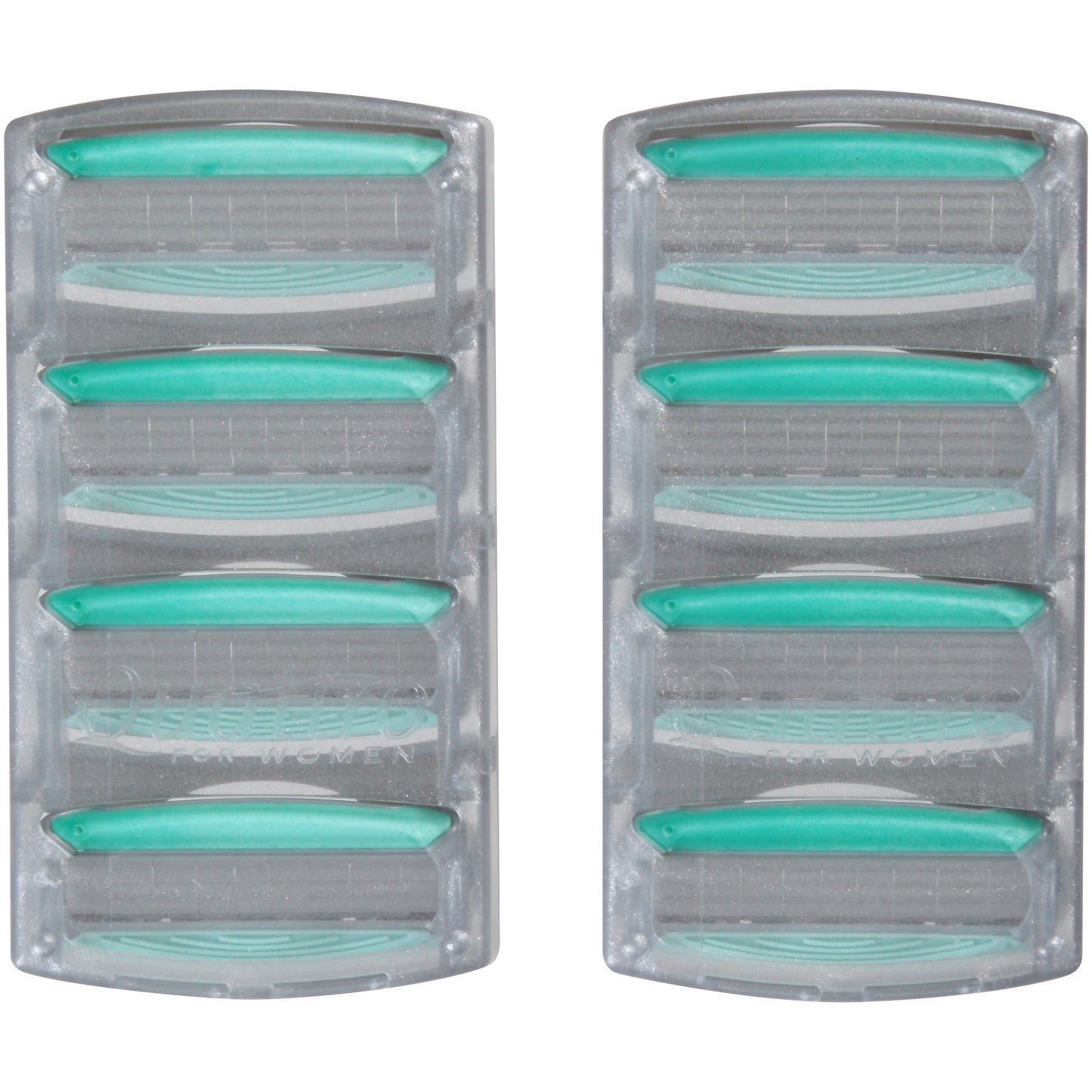 Quattro For Women Schick Sensitive Razor Blade Refills, 8 Count