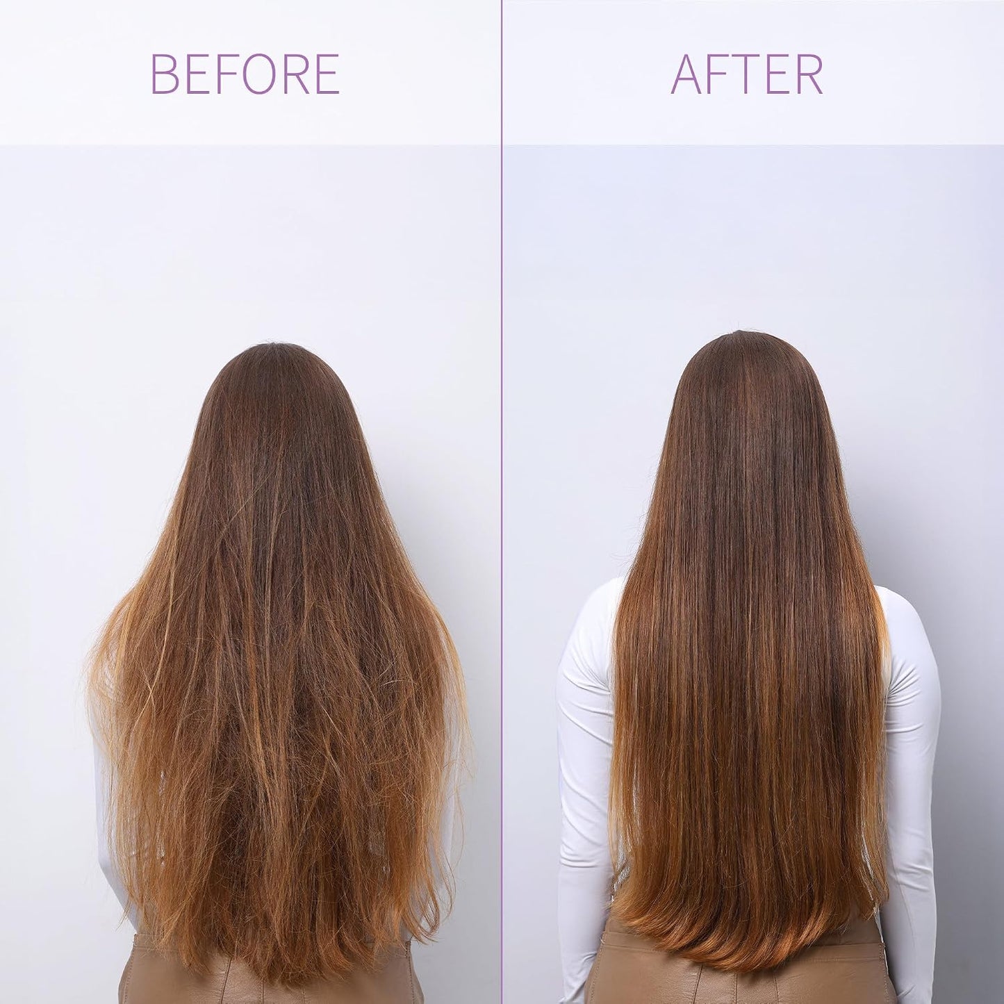 Thermal Hair Protector & Detangler - Multi-Benefit Anti-Frizz Formula | Hydrating, Softening & Strengthening - Protects Up to 230°C