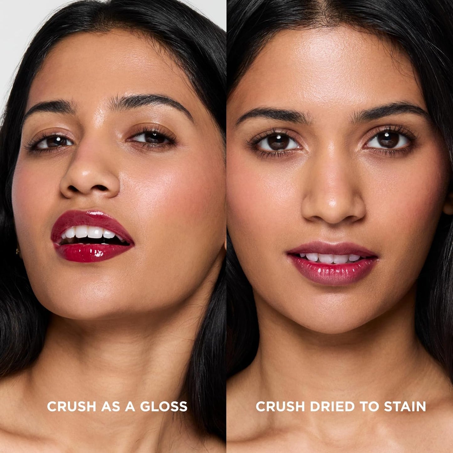Haleys Re-Dew Lip Gloss - Hydrating, Kiss-Proof Formula with Vegan Squalane & Vitamin E | Lightweight Transfer-Proof in Crush