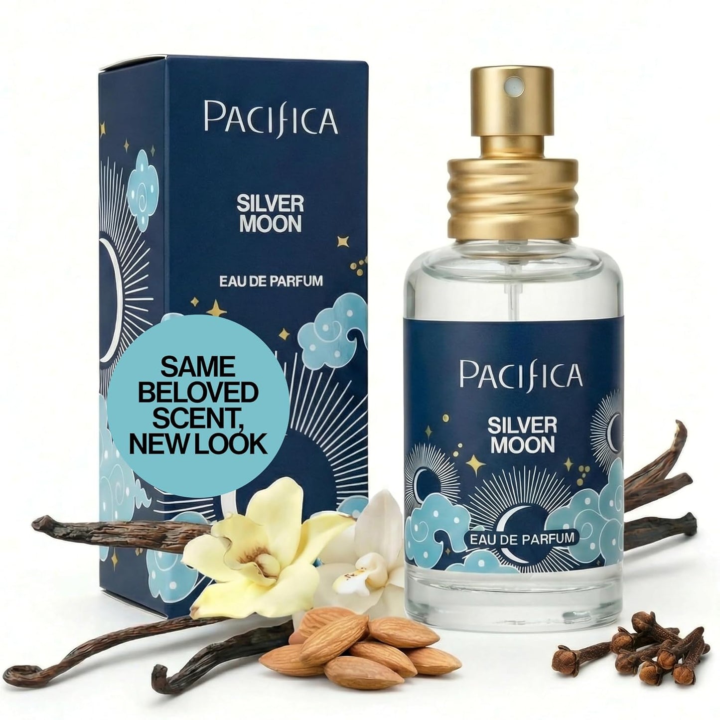 Pacifica French Lilac Spray Perfume - Vegan Floral Fragrance for Women | Fresh-Cut Lilac & Magnolia, 1 oz