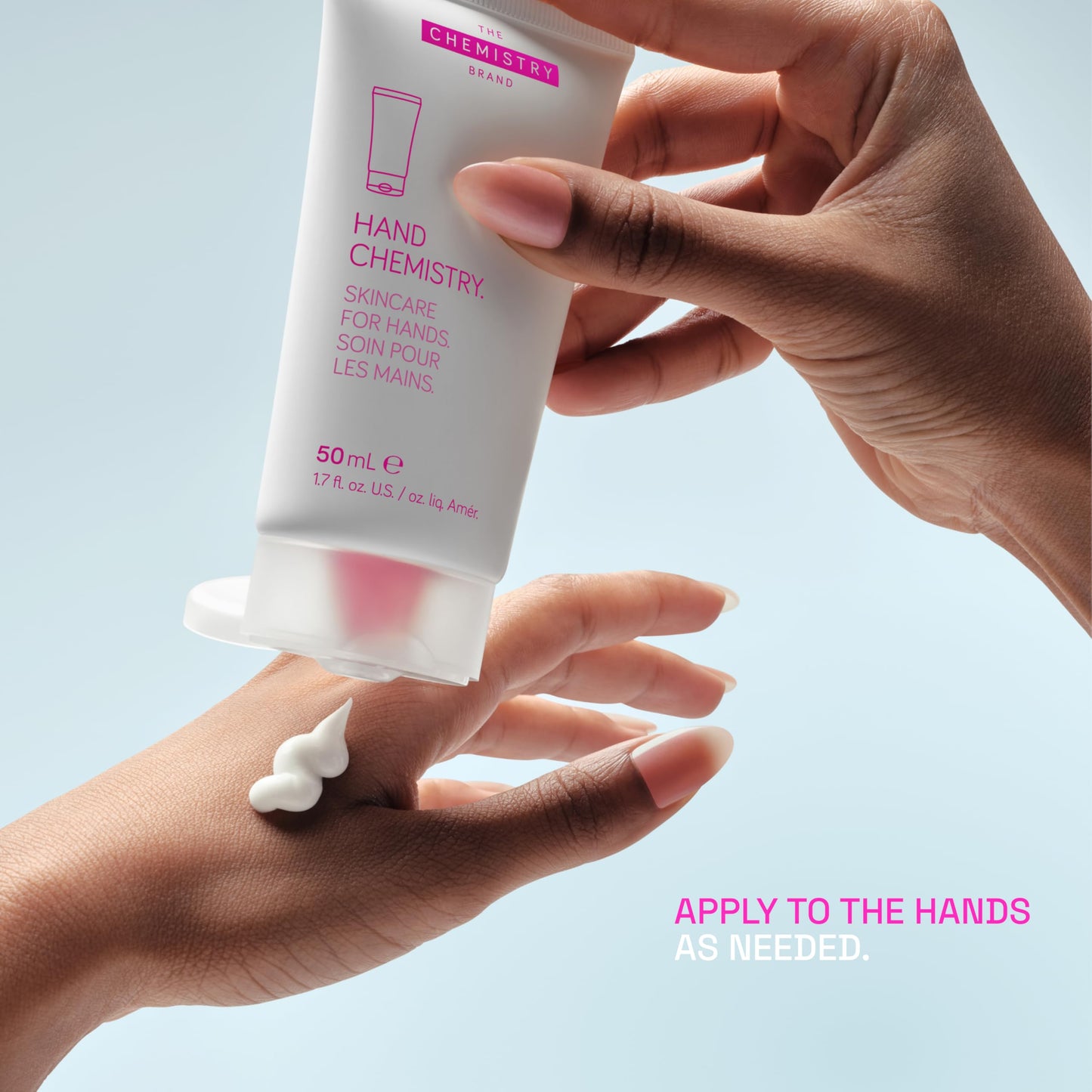 The Chemistry Brand Hand Cream, Hand Chemistry Multi-Functional Lotion for Aging, Brightening, Softening, Dry Cracked Hands, Non Greasy, 1.7 Fl Oz