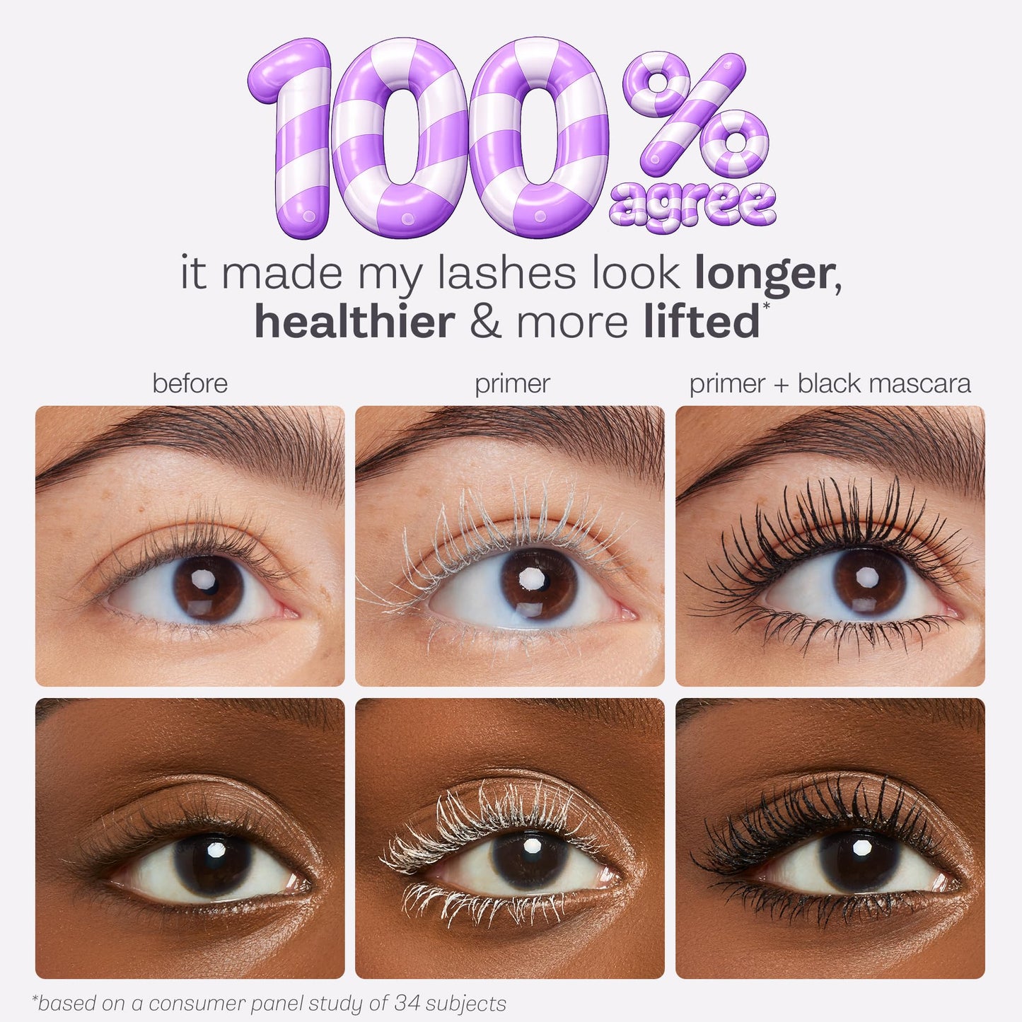 tarte tartelette tubing lash primer – Conditioning Mascara Base for Longer, Full Sizeer, Volumized & Moisturized Lashes, Infused with Hyaluronic Acid, Vegan & Cruelty-Free, full size