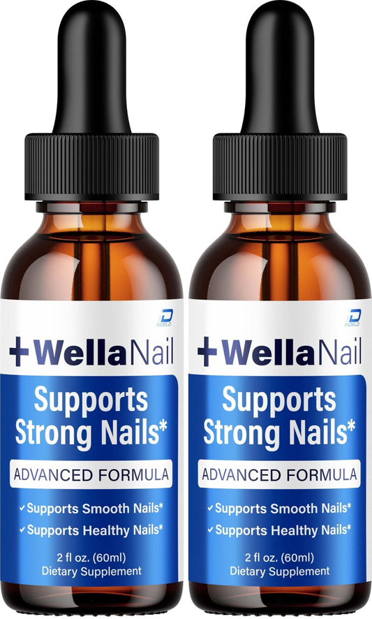 WellaNail Drops – Support Advanced Formula Liquid Formula (2 Pack – 2 Month Supply)