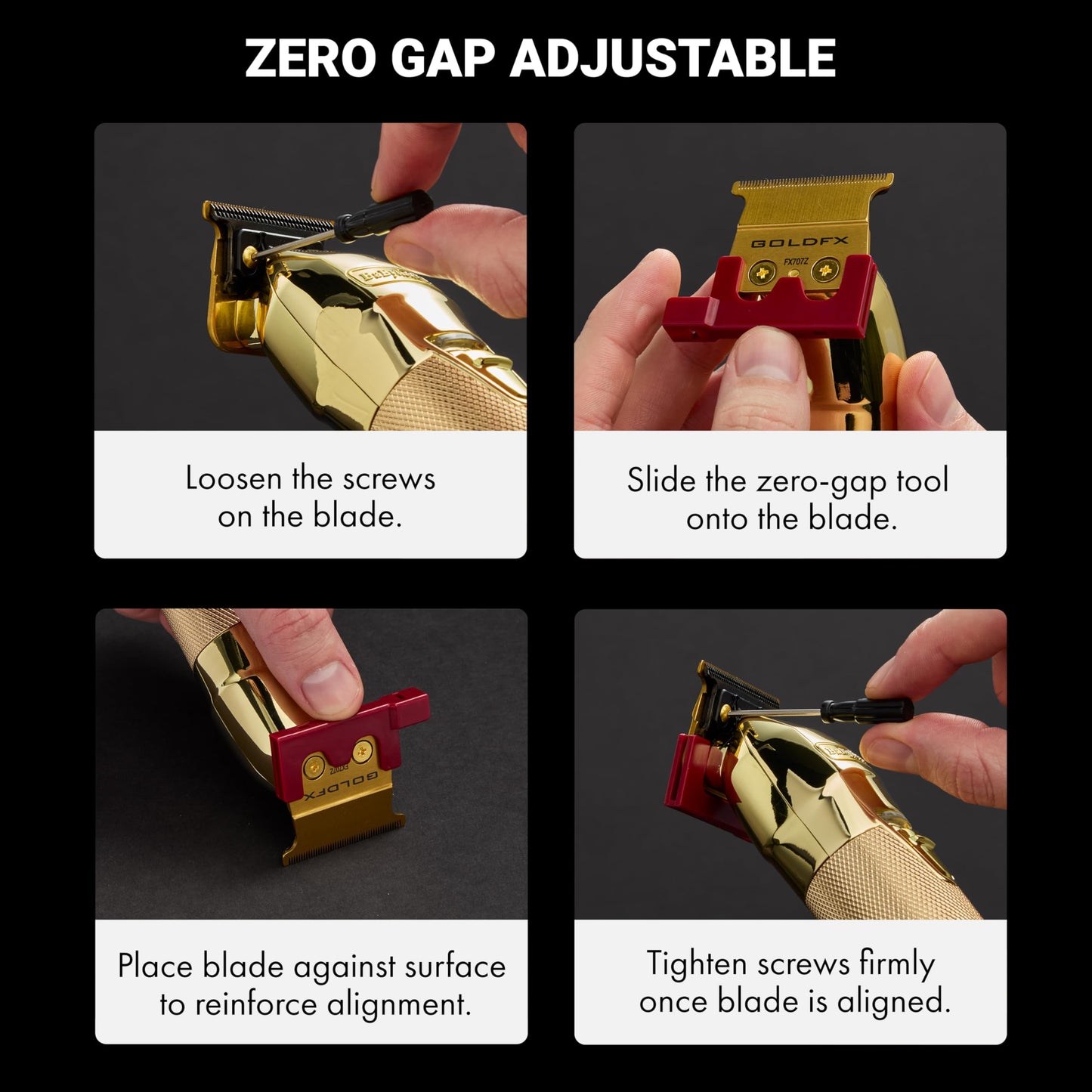 BaBylissPRO FX+ Professional Cord/Cordless Beard Trimmer for Men with USB-C Charging, T-Blade, N1 Brushless Motor, 4-Hour Runtime, All-Metal Housing