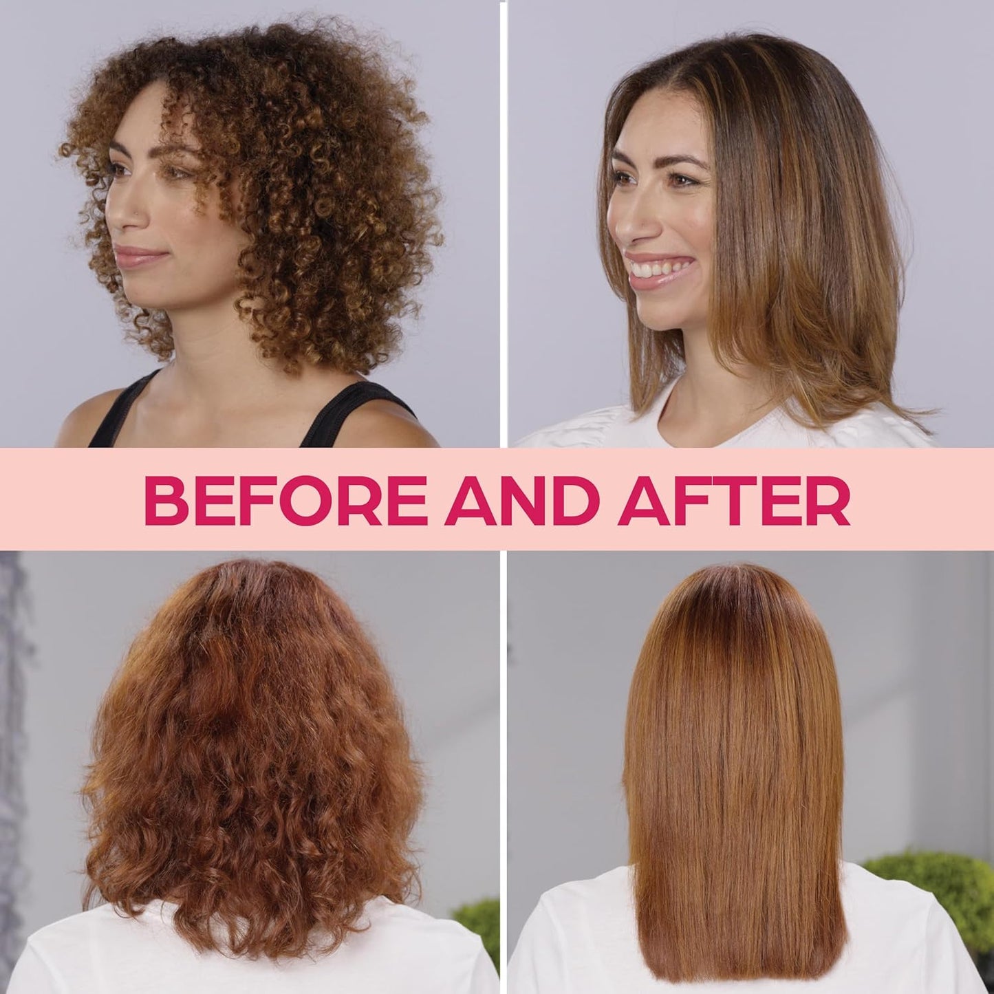 Keratin Hair Treatment - Frizz Control & Smoothing Cream | 4 oz, Formaldehyde Free for Curly & Damaged Hair