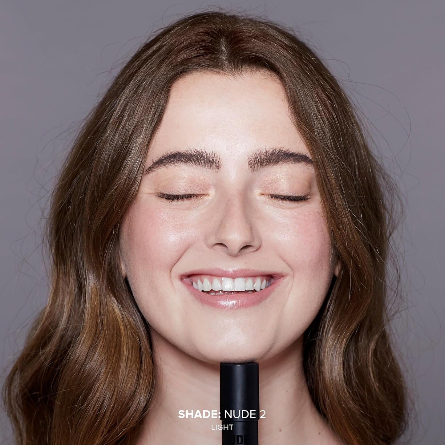 Nudestix Tinted Blur Foundation Stick - Cream-to-Powder Lightweight Makeup for Pores & Blemishes | Natural-Matte Finish