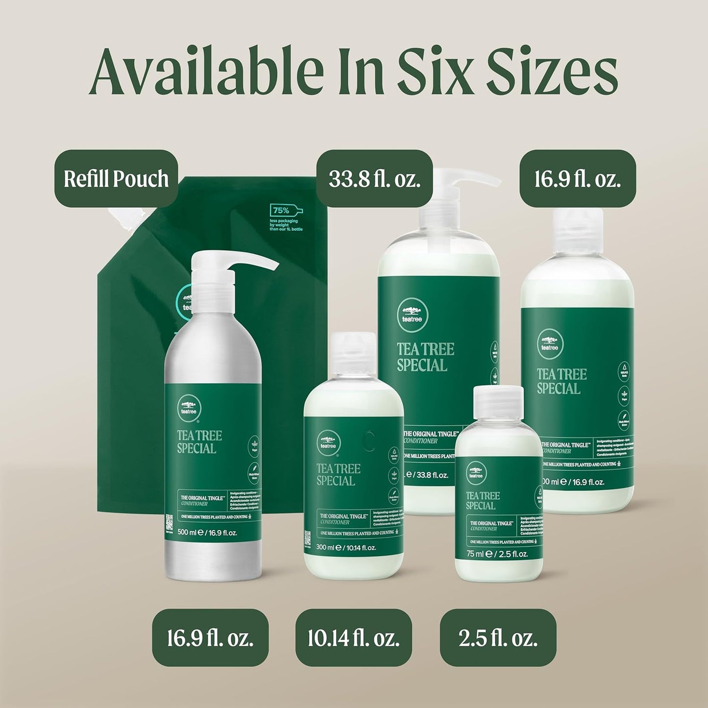 Tea Tree Conditioner - Detangles, Smooths & Softens | For All Hair Types