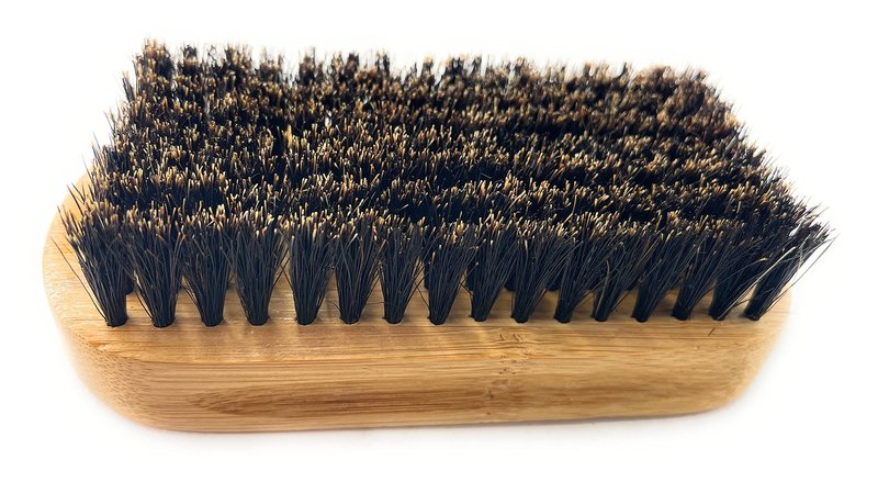 Big Boar Bristle Beard Brush from Green Beard Grmng - Boar Bristle & Bamboo