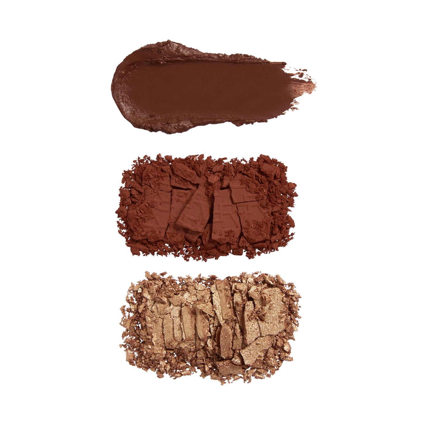 Revolution, Blush Icon Palette, Cream, Matte, & Shimmer Bronzer Trio, Hyaluronic Acid Infused, High Pigment, Vegan & Cruelty-Free, Teddy Nude, 0.09 oz