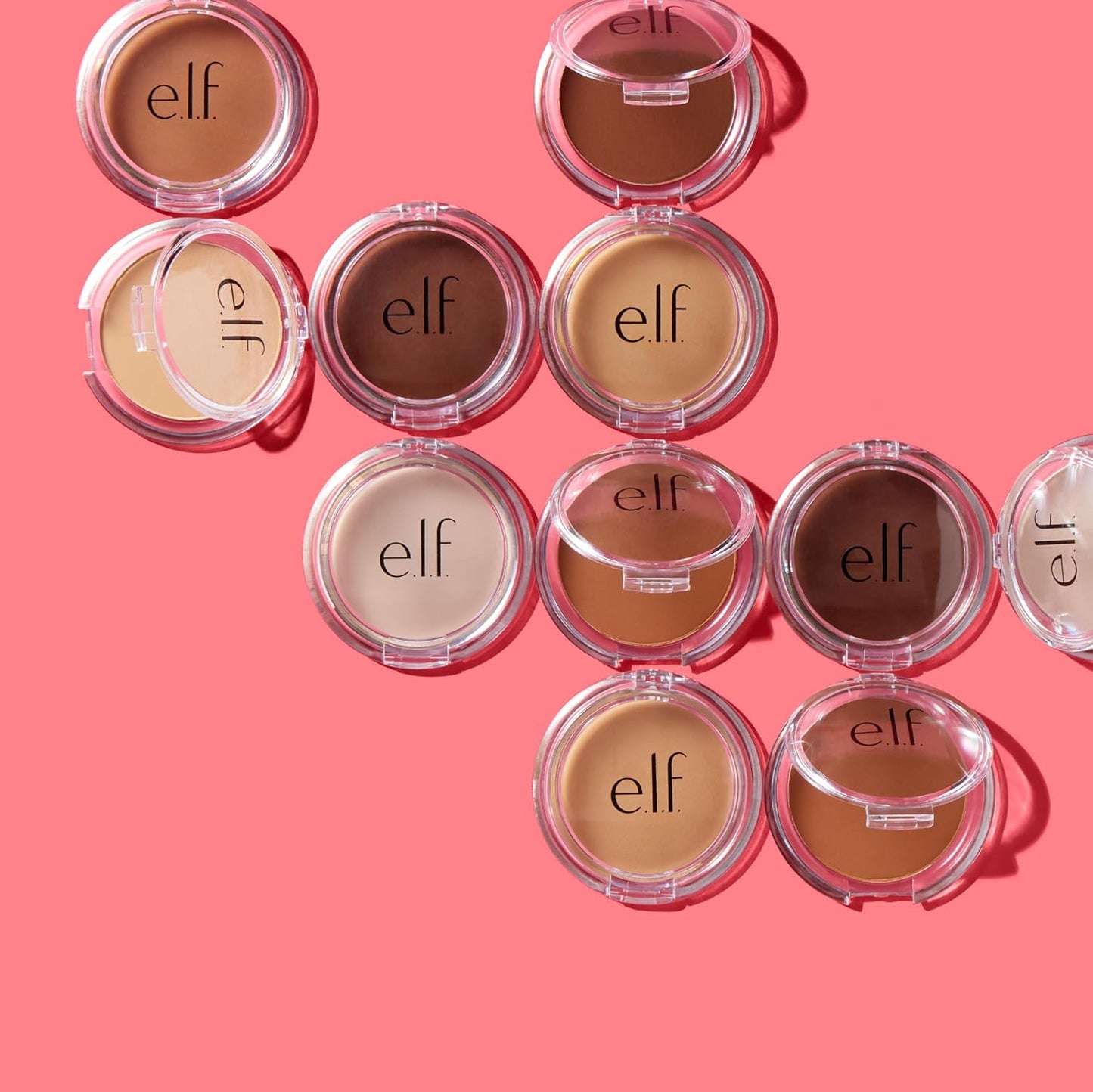 e.l.f. Prime & Stay Finishing Powder - Matte Makeup Setting Powder | Controls Shine, Vegan, Light/Medium