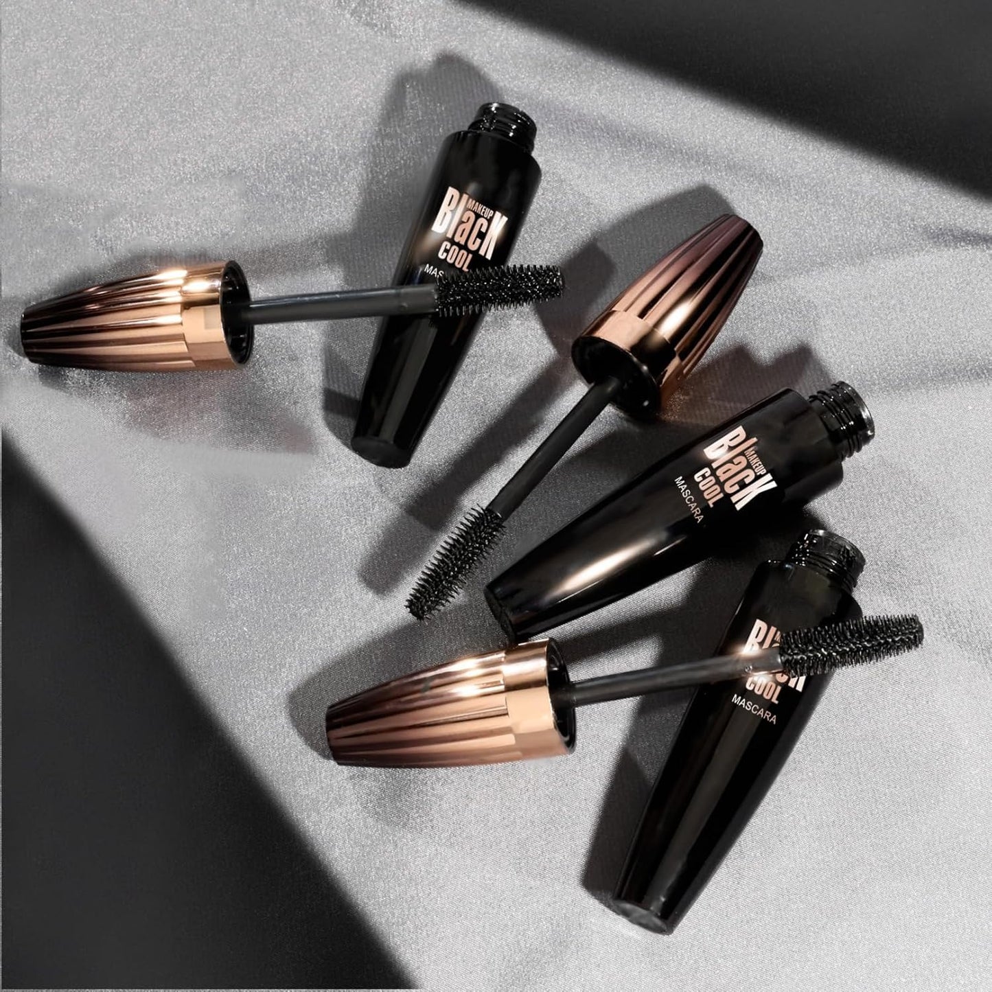 2PCS MY lash Mascara 4D Silk Fiber Mascara Waterproof mascara black volume and length for Long, Full lashes that Last All Day