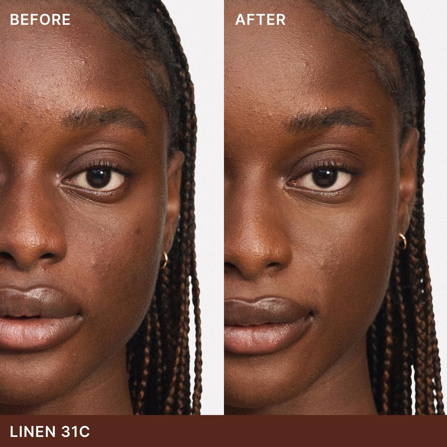 ILIA - Skin Blur Serum Concealer | Self-Setting 12-Hour Wear | Medium Coverage | Crease-Resistant | Hydrating | Safe for Sensitive Skin, Clean, Cruelty-Free & Vegan (31C Linen, 0.2 fl oz | 6 ml)