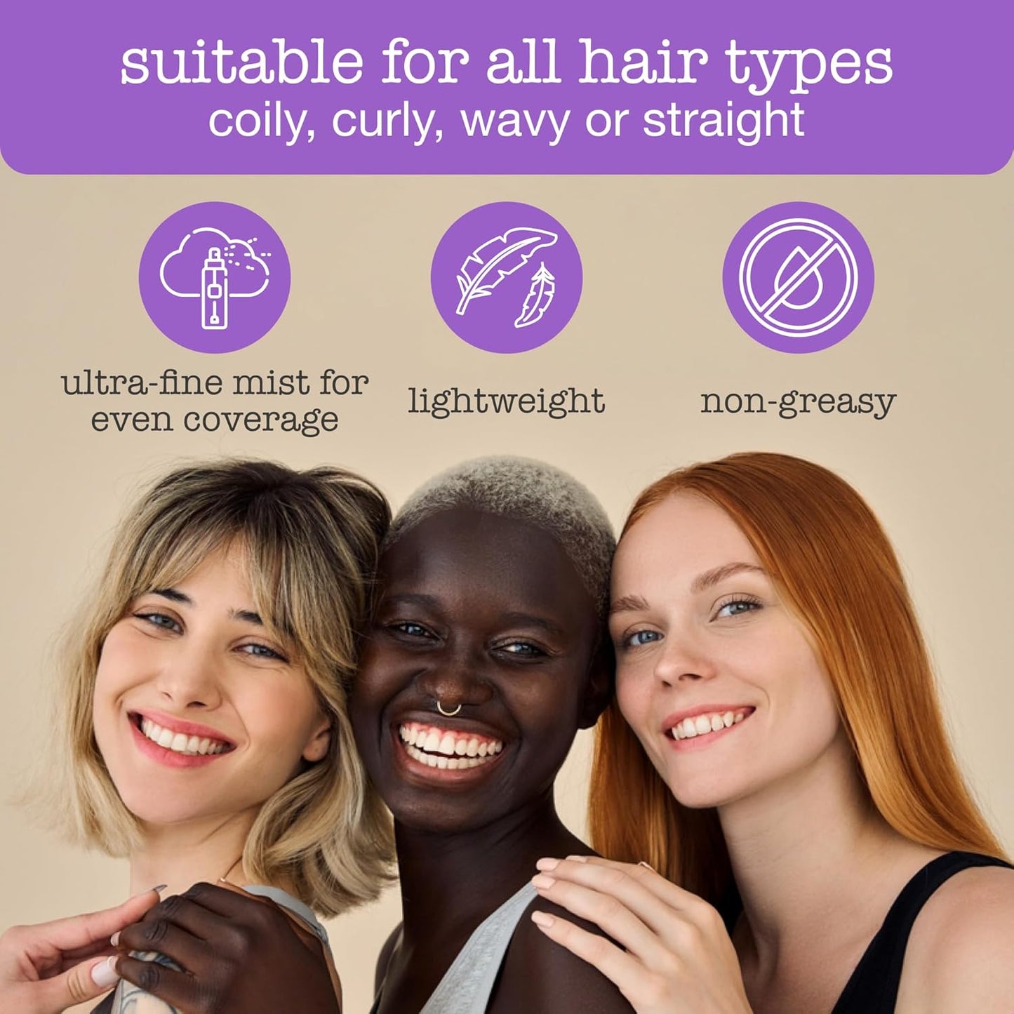Goddess Hair Fragrance - Long-Lasting White Lavender & Tahitian Vanilla | 5.2 Oz UV Protection & Lightweight Daily Use