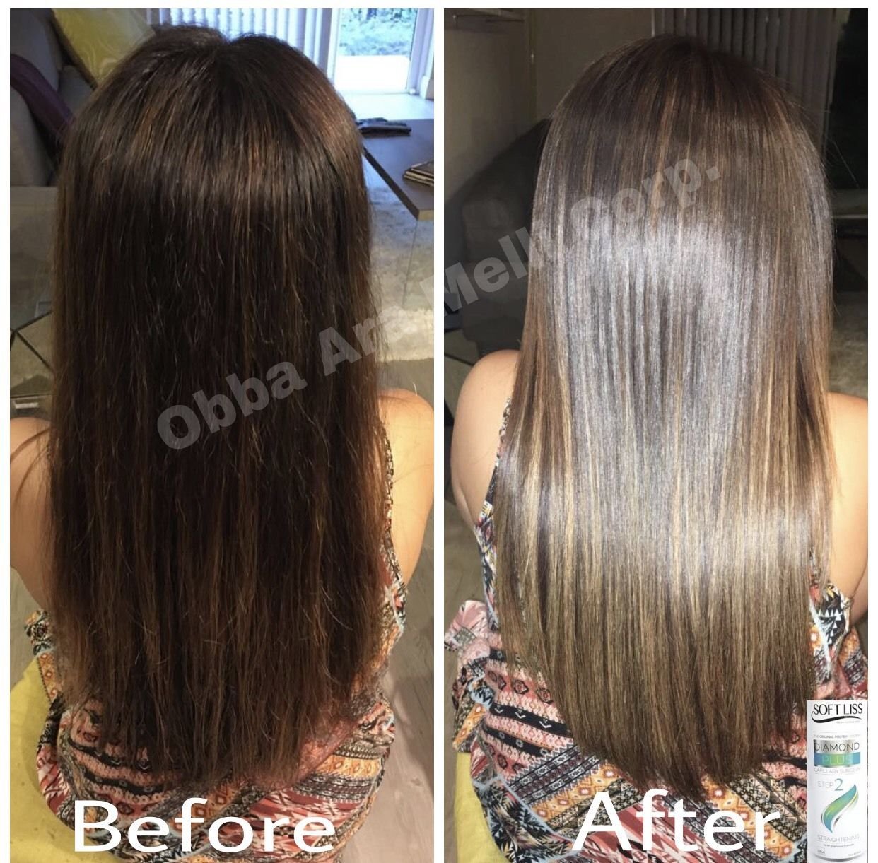 Keratin Brazilian Treatment kit 8oz Diamond Plus Laser Soft Liss"Keratina de Diamante" Hair Treatment Formaldehyde Free